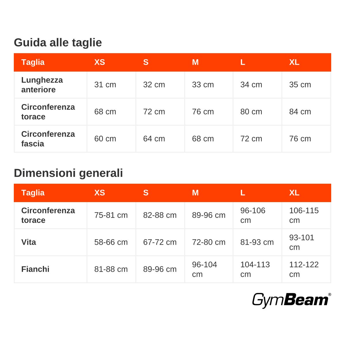 GymBeam Sport-BH Damen mit gekreuzten Trägern und Pads Limitless Orange