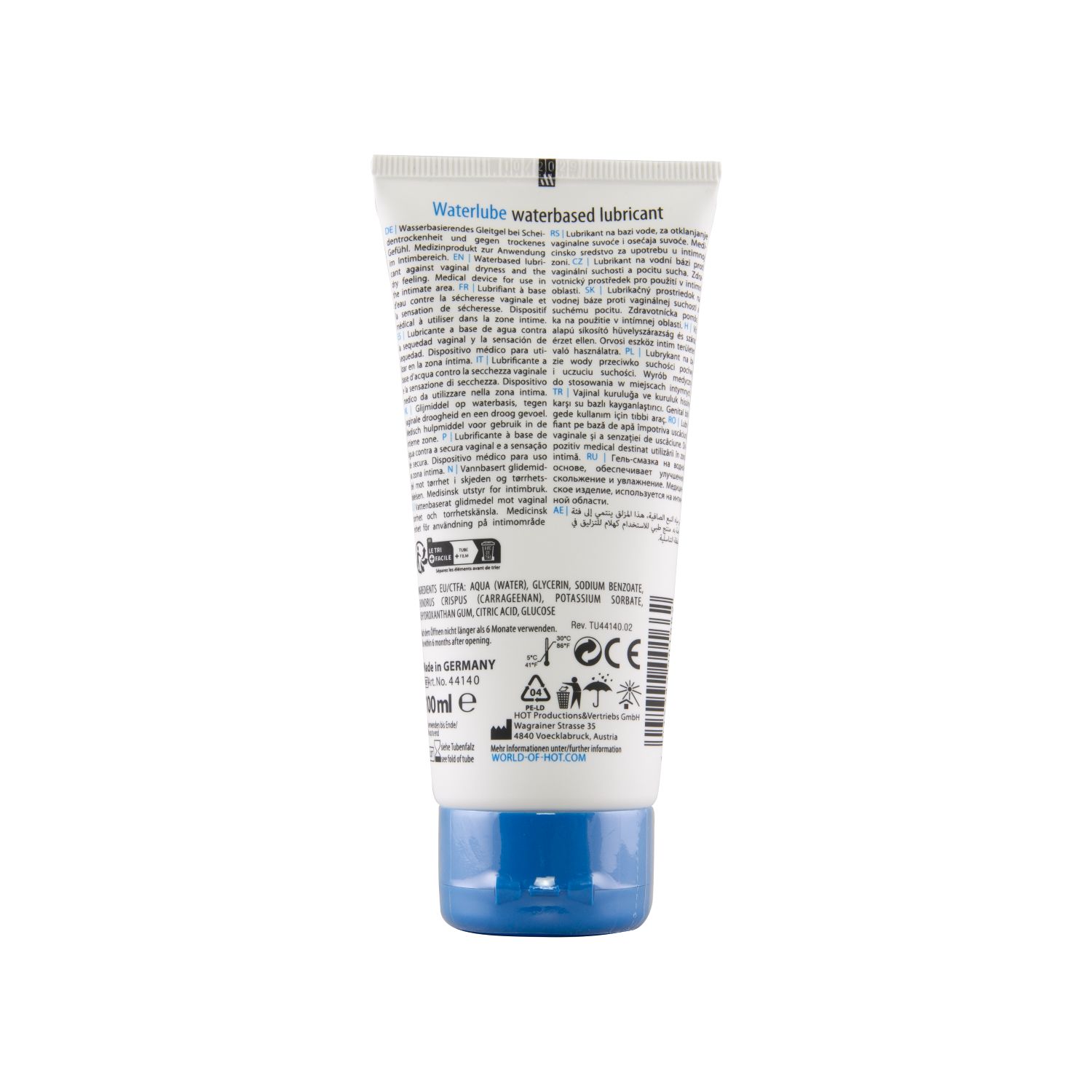 WATERLUBE springwater - waterbased lubricant