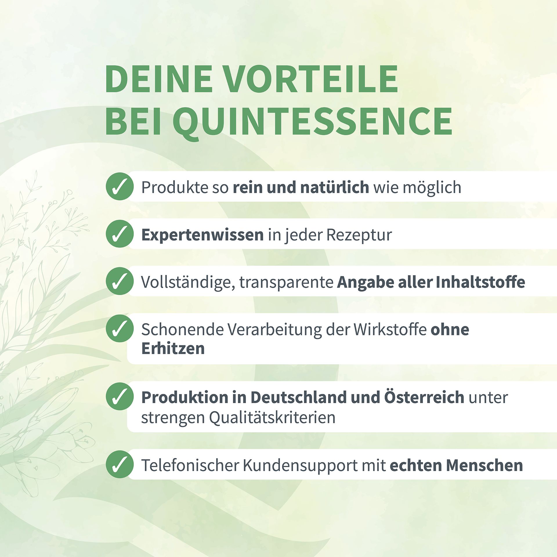 Quintessence Homocystein S  Kapseln