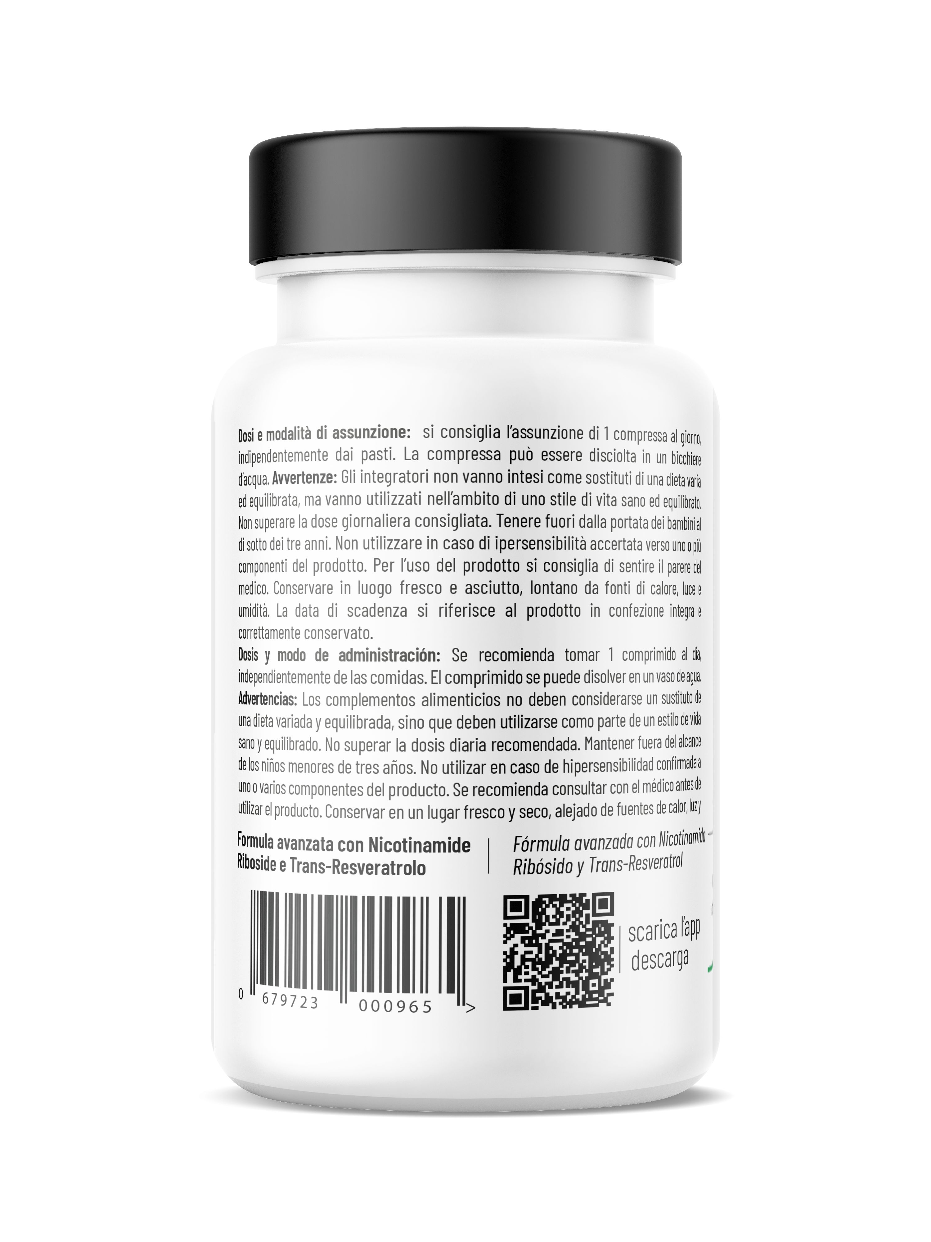 Liposomales NAD+ Supplement mit Resveratrol