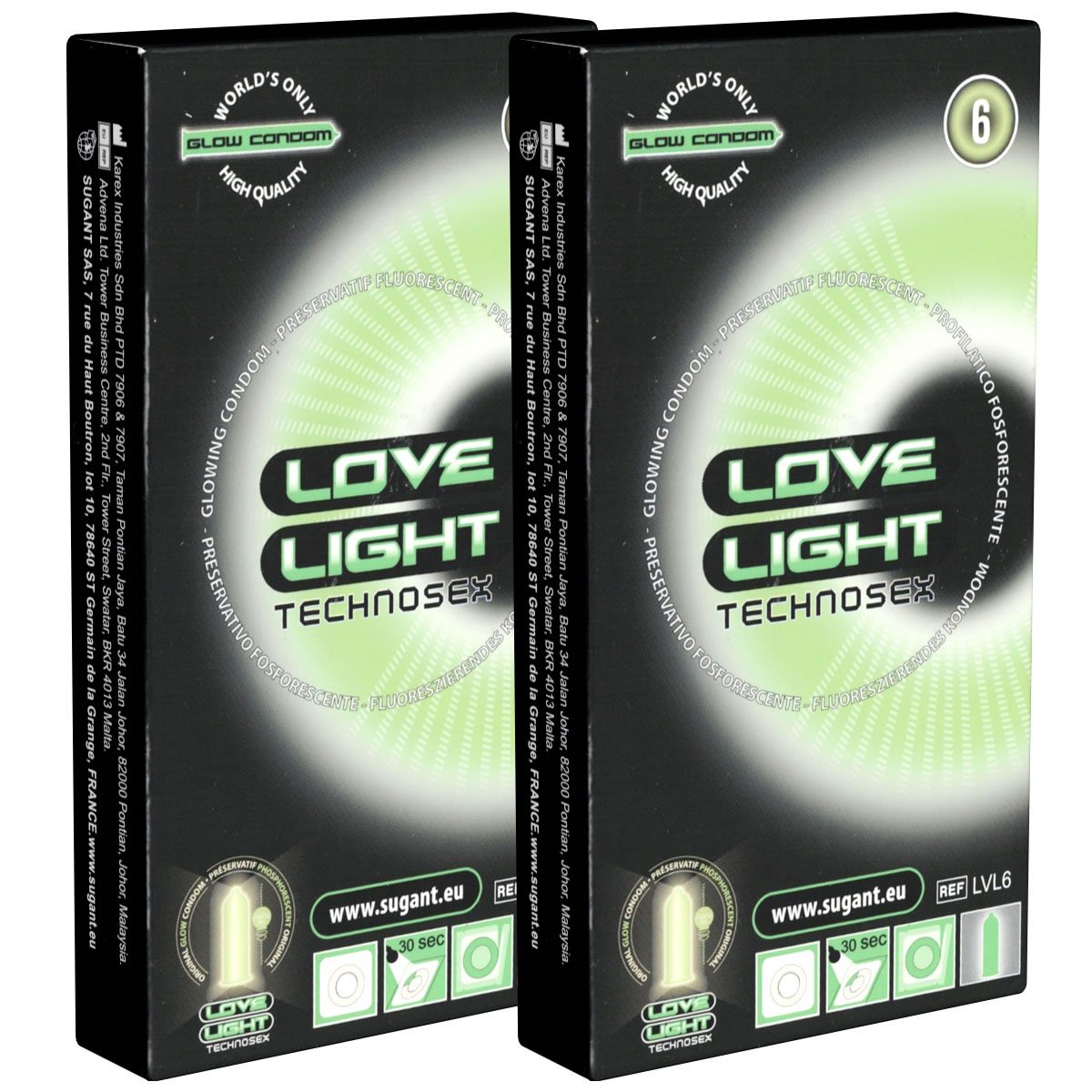 Love Light *Leuchtkondome* 12 St Kondome