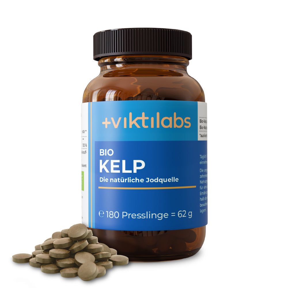 Viktilabs Bio Kelp: Die natürliche Jodquelle aus dem Ozean