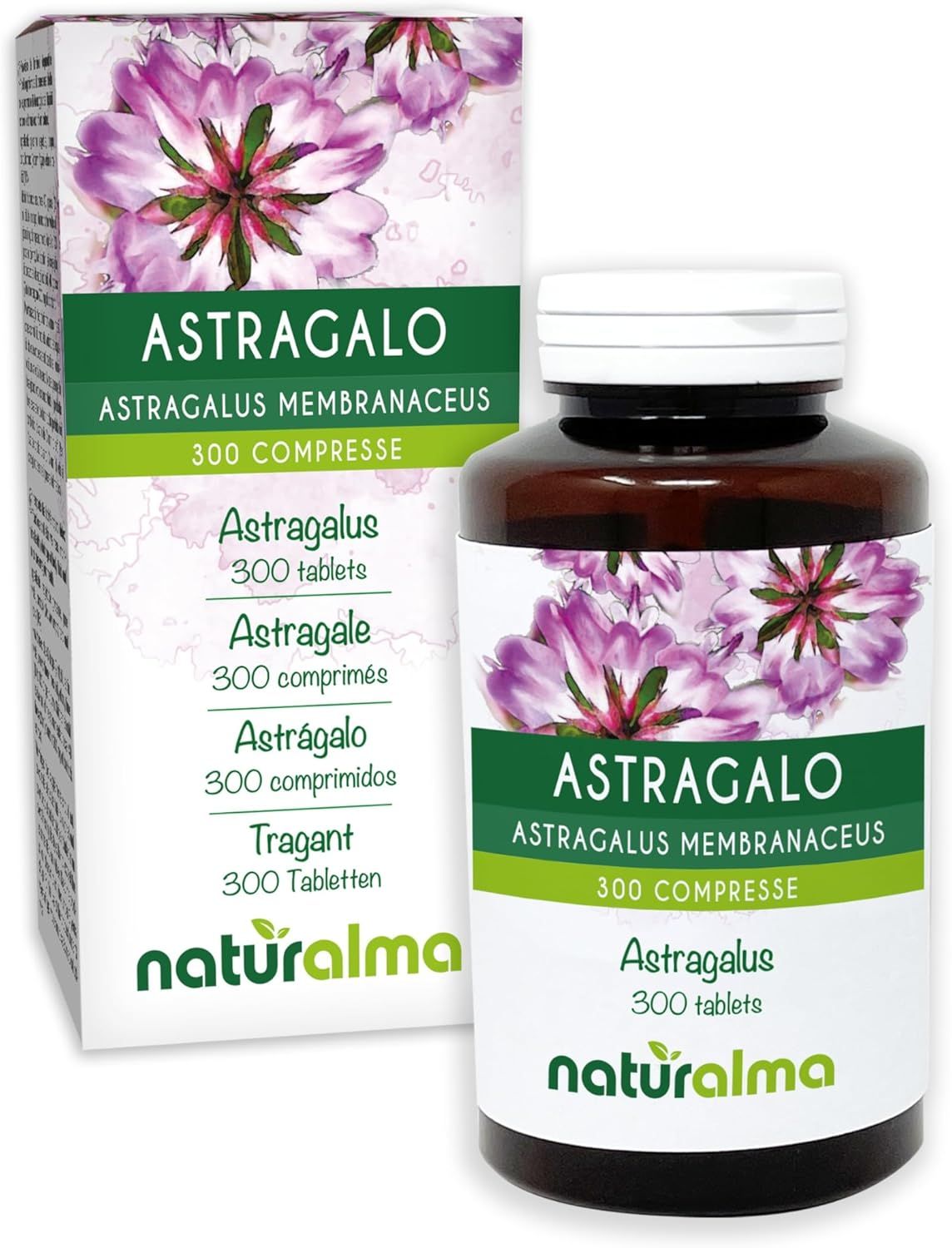 Naturalma Tragant Astragalus membranaceus Tabletten 300 St