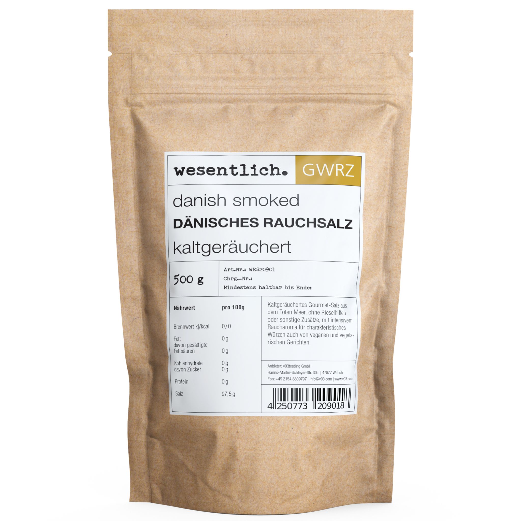 Dänisches Rauchsalz von wesentlich.