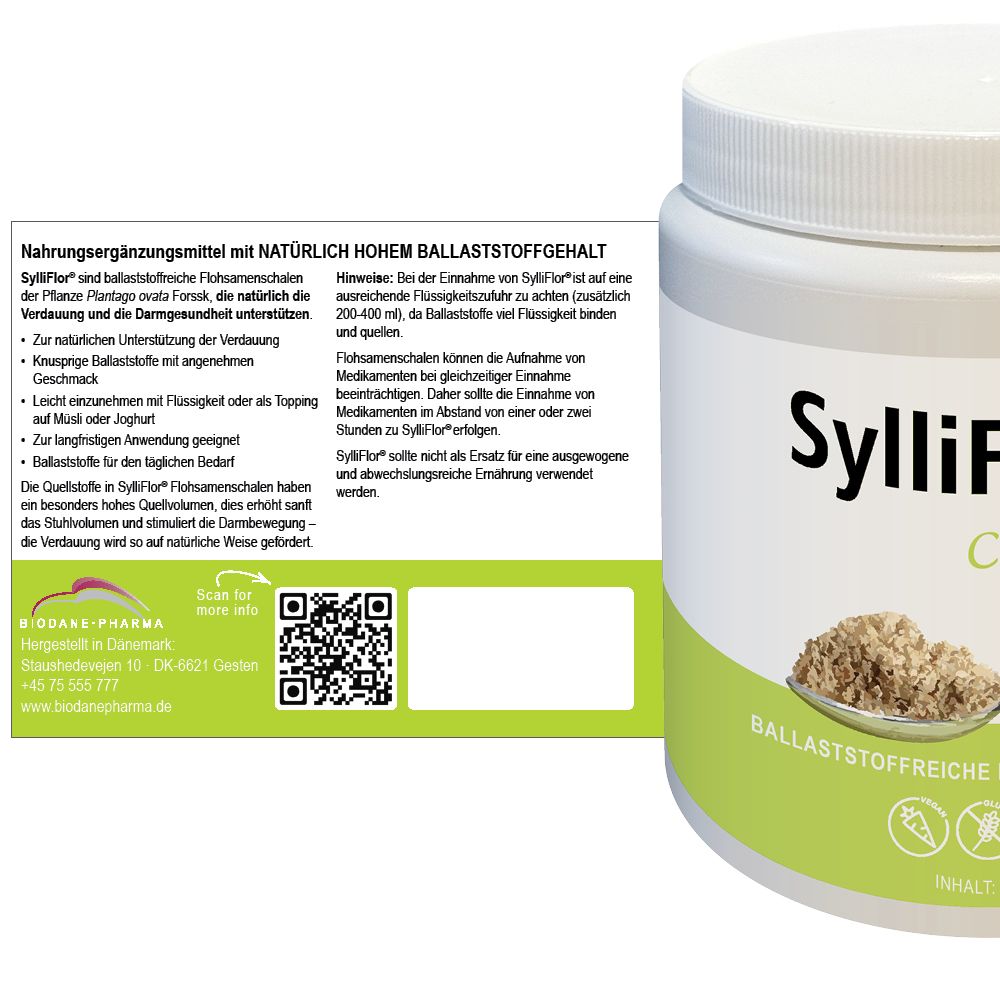 SylliFlor Flohsamenschalen Citrus