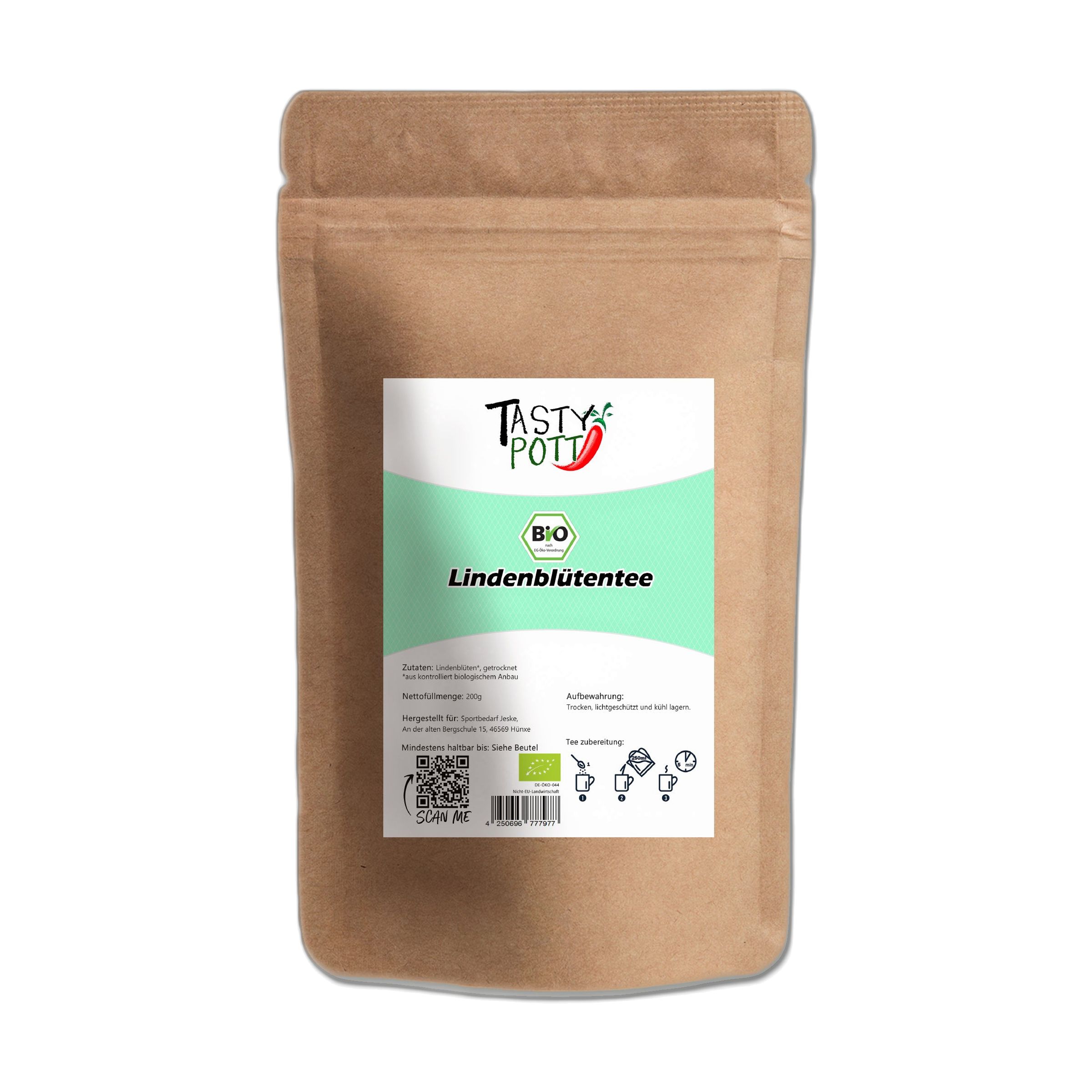 Tasty-Pott Tasty Pott Bio Lindenblütentee 200 g