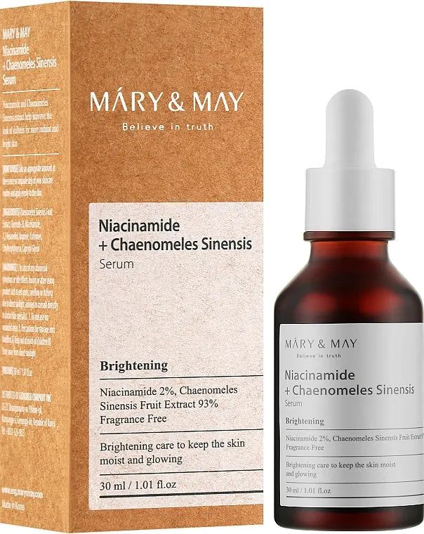 MARY & MAY  Niacinamide + Chaenomeles Sinensis Serum