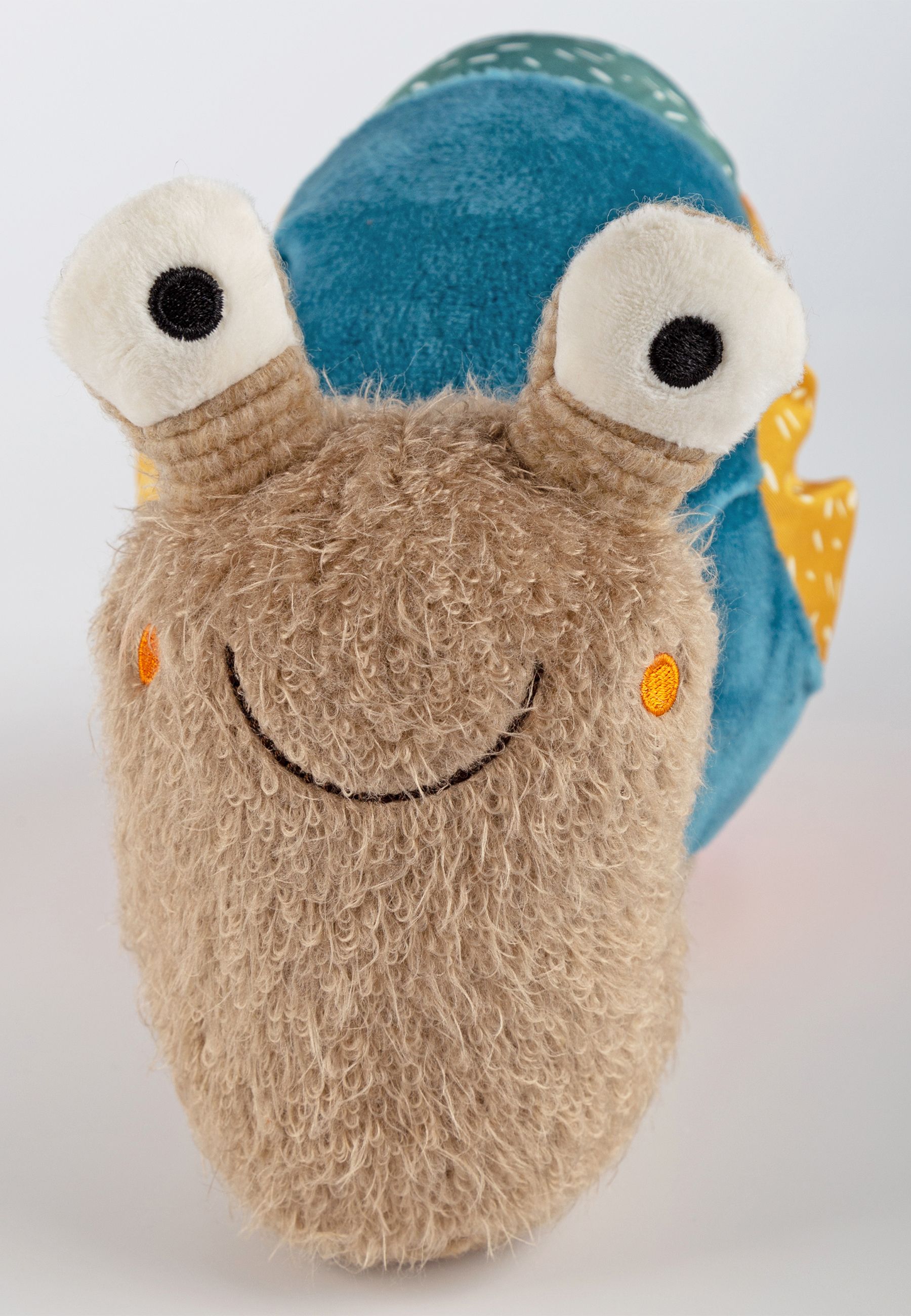 sigikid Kuscheltier Schnecke Patchwork Sweety