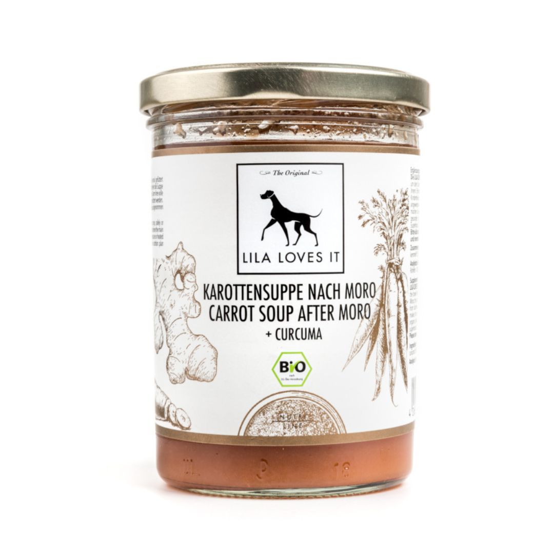 Bio-Karottensuppe nach Moro mit Curcuma - LILA LOVES IT