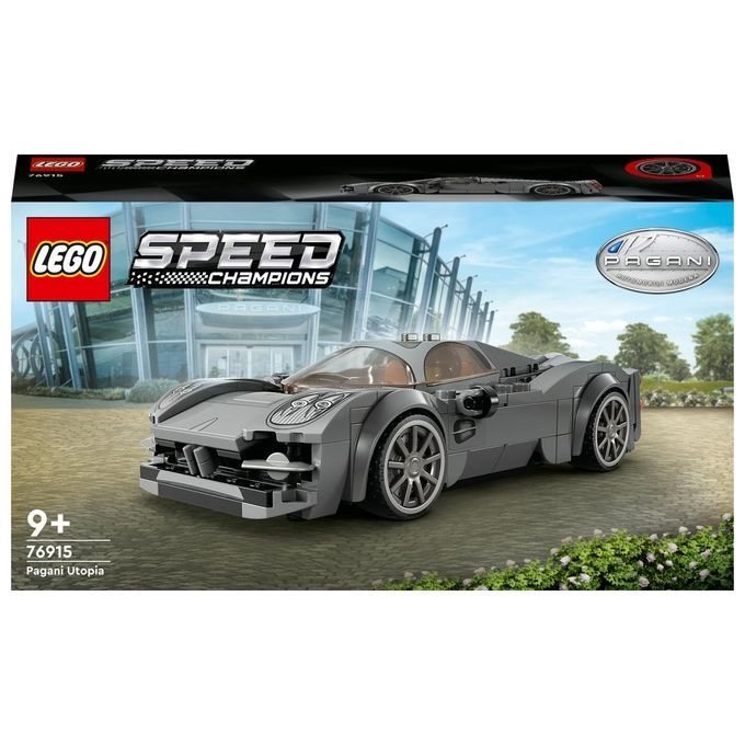 LEGO Speed Champions 76915 Pagani Utopia, Modellino di Auto di Hypercar Italiana, Macchina Giocatto