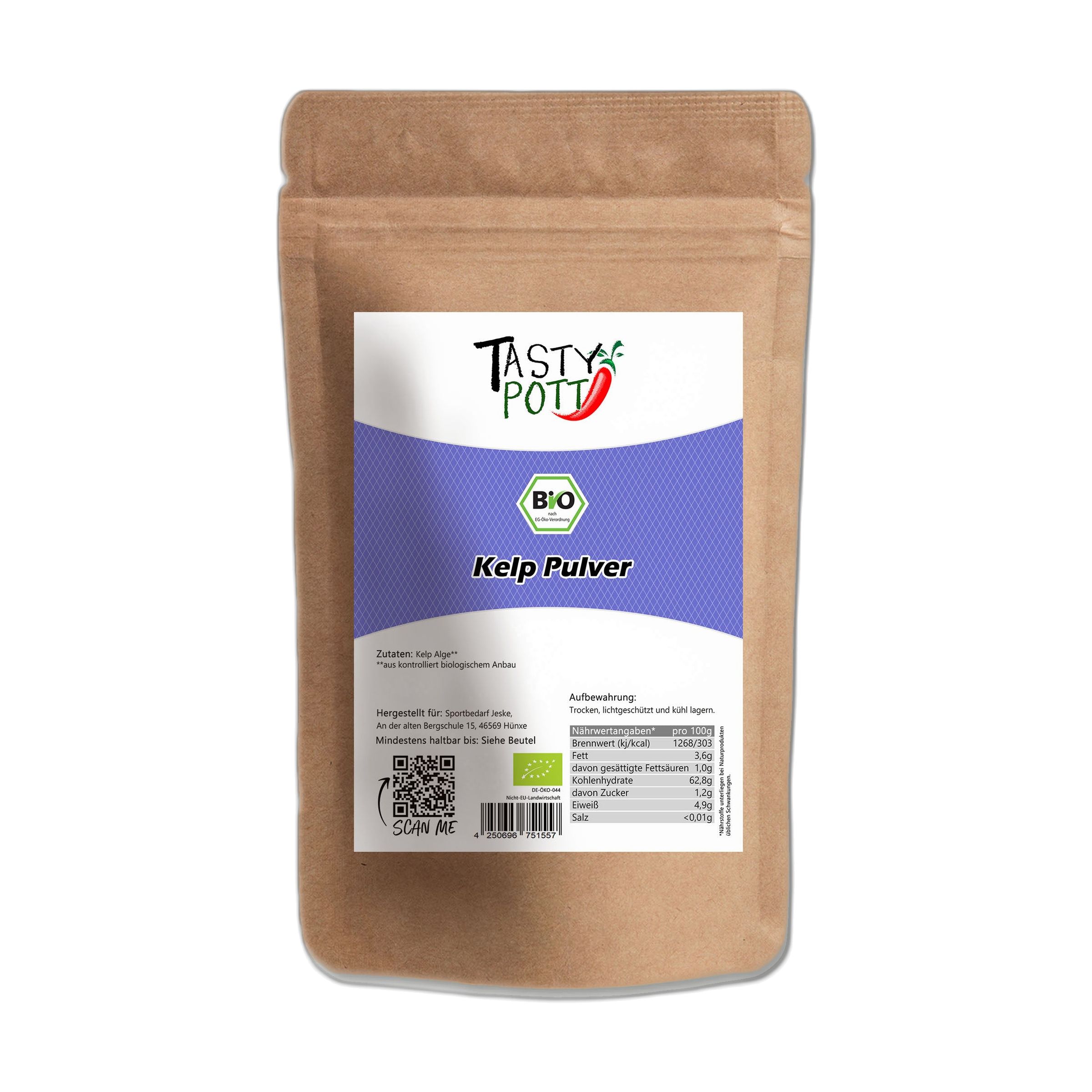 Tasty-Pott Tasty Pott Bio Kelp Pulver Algen 200 g