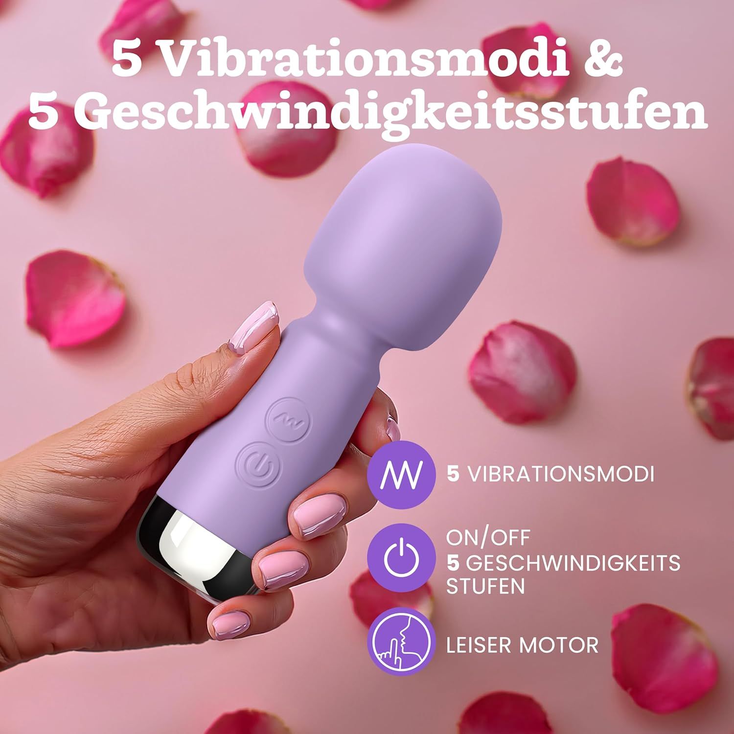 Oliver James Mini Vibrator Flieder