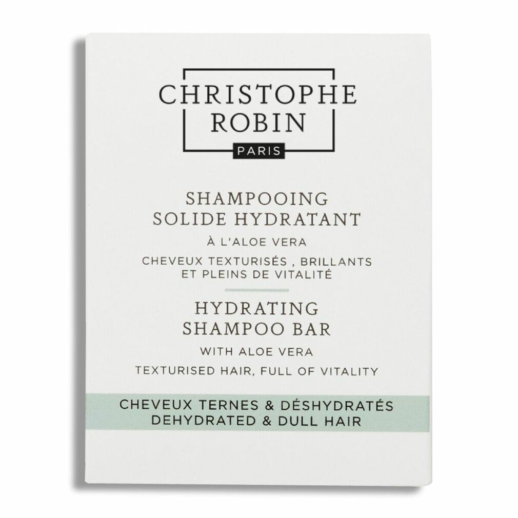 Christophe Robin Hydrating Shampoo Bar With Aloe Vera