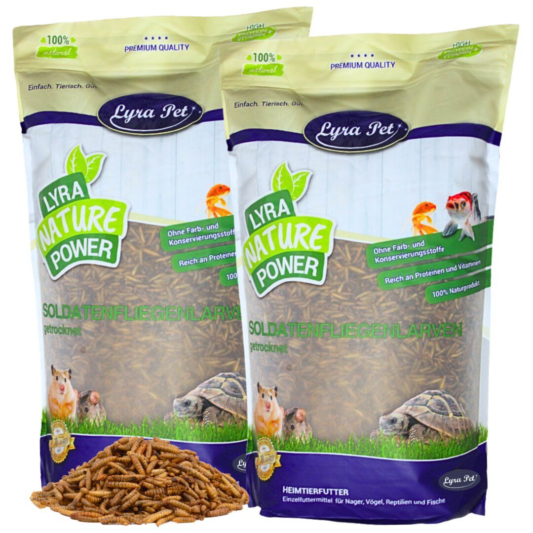 Lyra Pet® Soldatenfliegenlarven