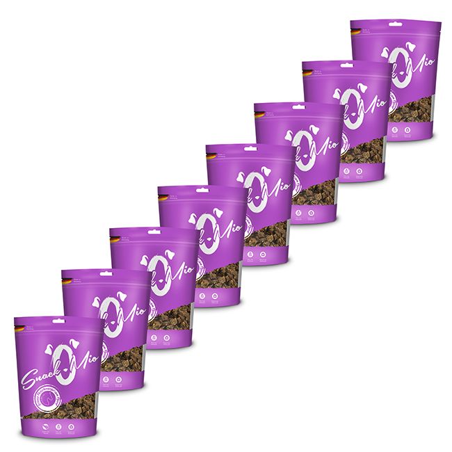 SnackOMio - Krosse Fleischwürfel vom Pferd