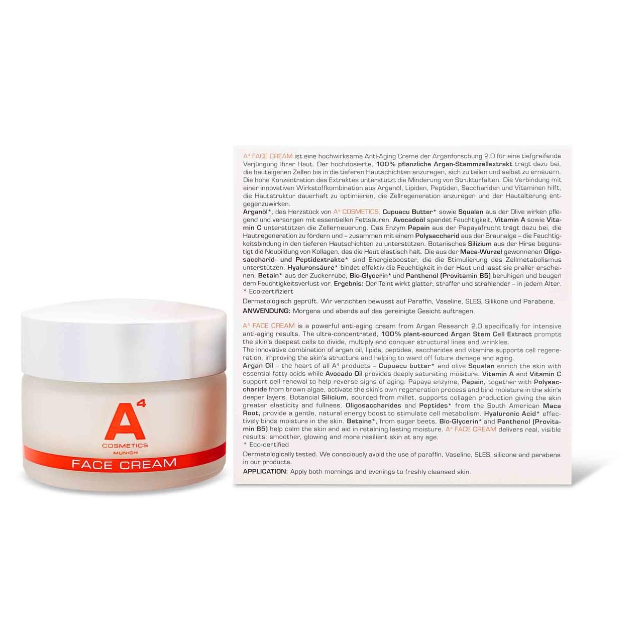 A4 Cosmetics, Face Cream
