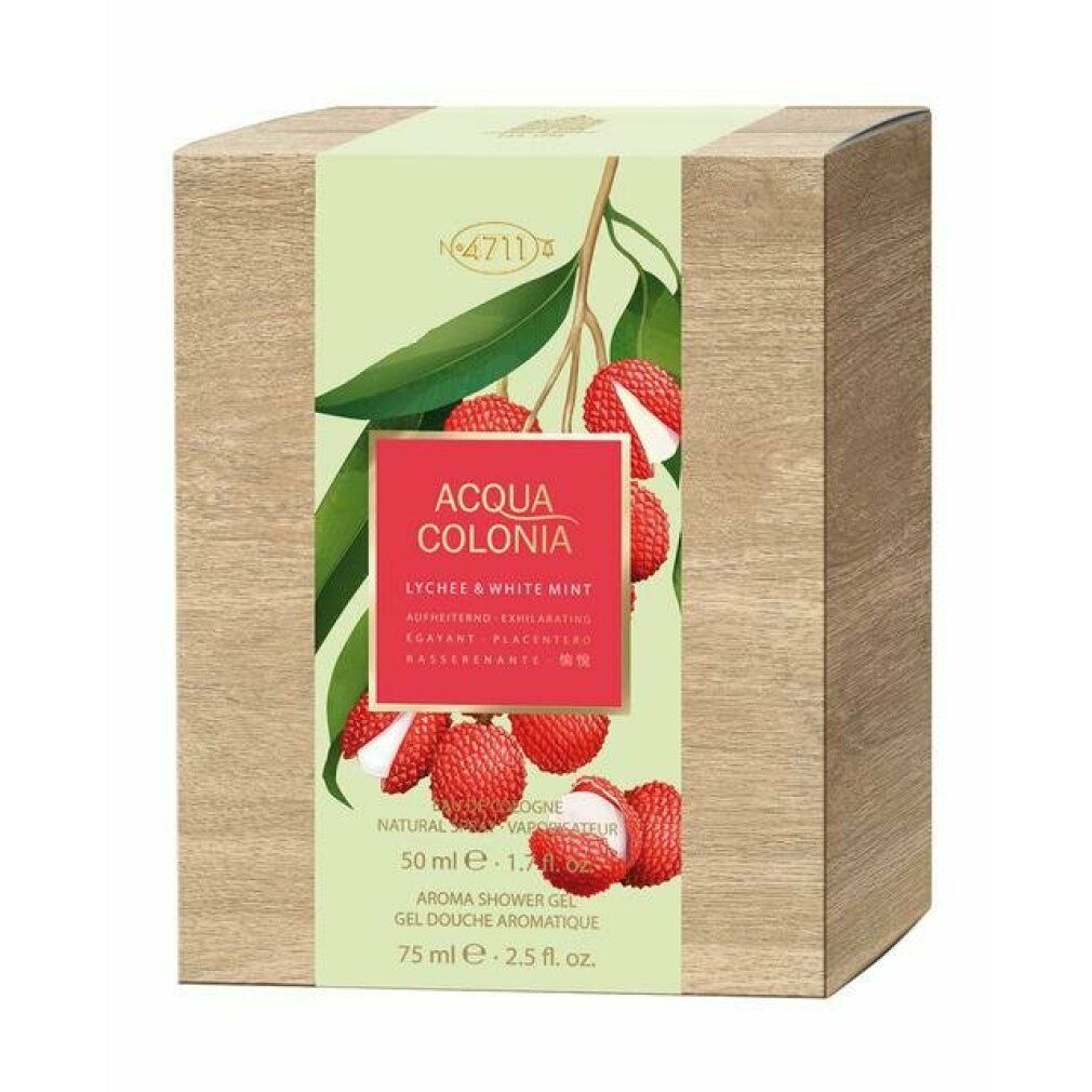 Acqua Colonia 4711 Lychee & White Mint Set