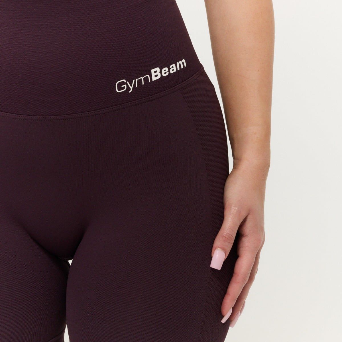 GymBeam Shorts Damen slim nahtlos mit hoher Taille in Eclipse