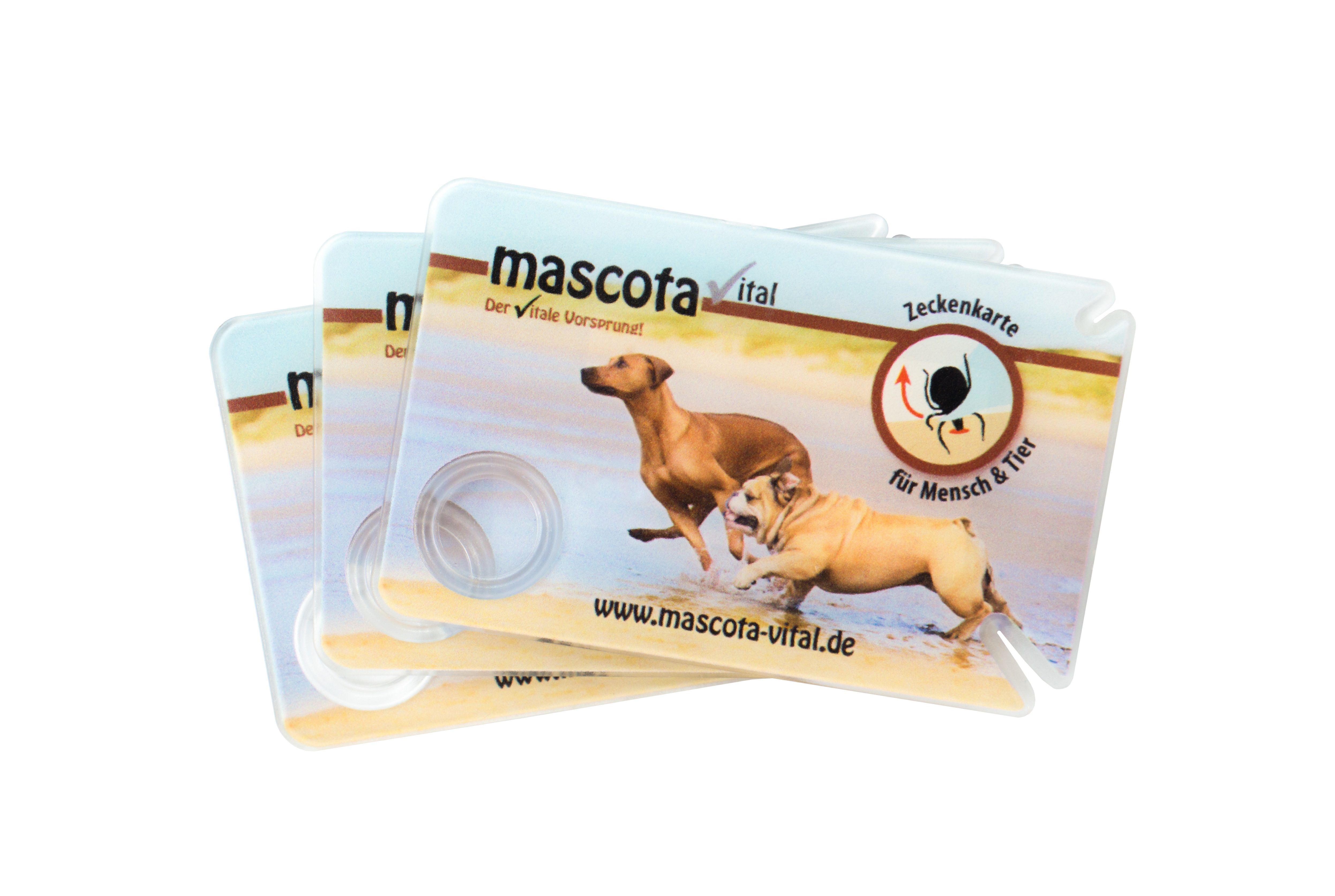mascota vital - Zeckenkarte mit Lupe