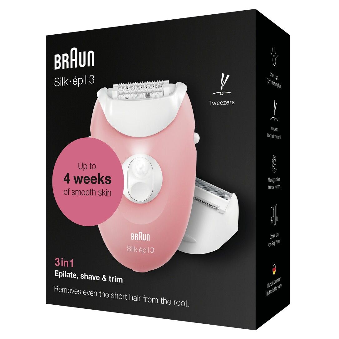 Braun Epilierer Silk-épil 3-277