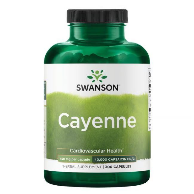 Swanson Cayenne 450 mg 300 Pc