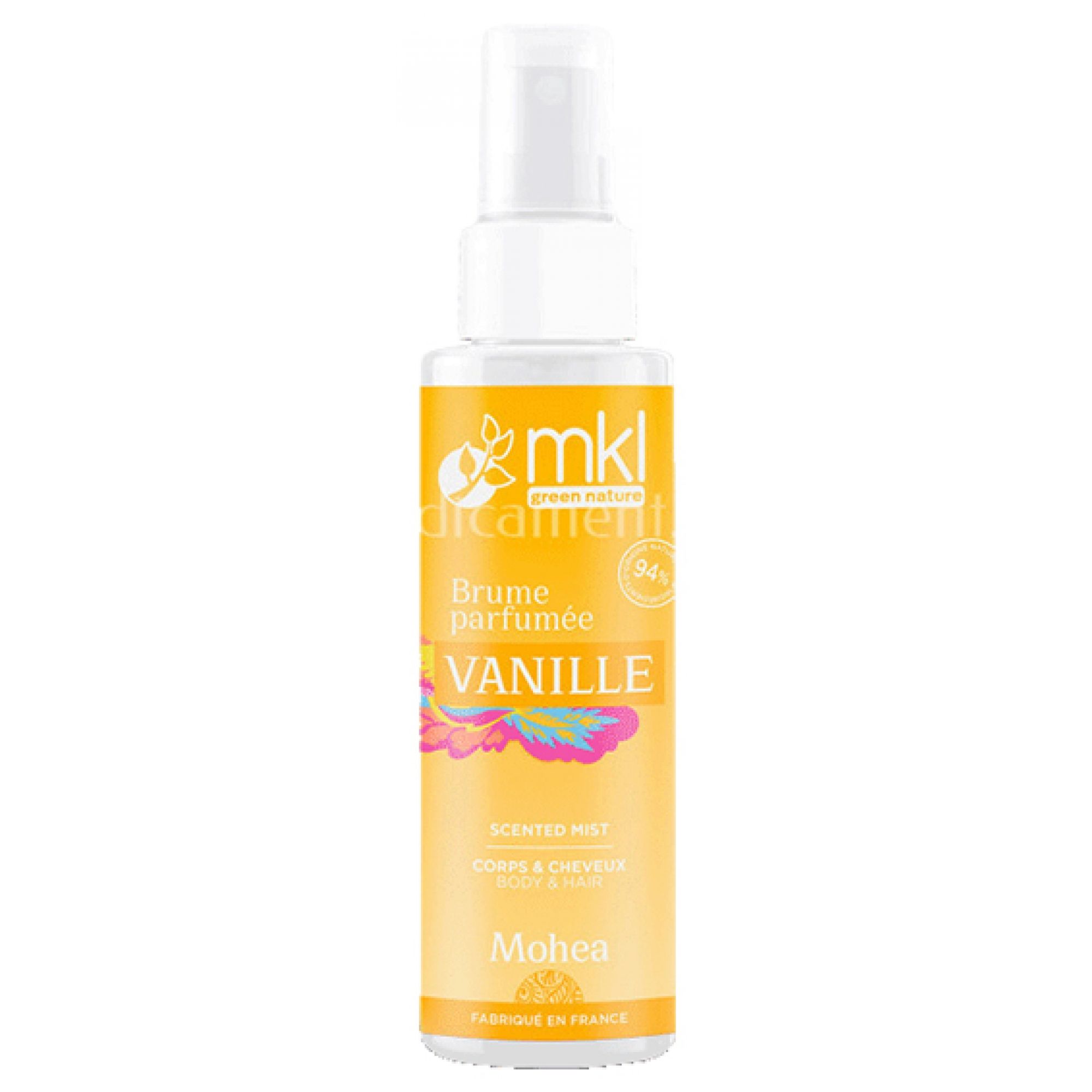 MKL Green Nature Mohea Vanille Duftspray 100 ml 14,5x3,8x3,8 cm