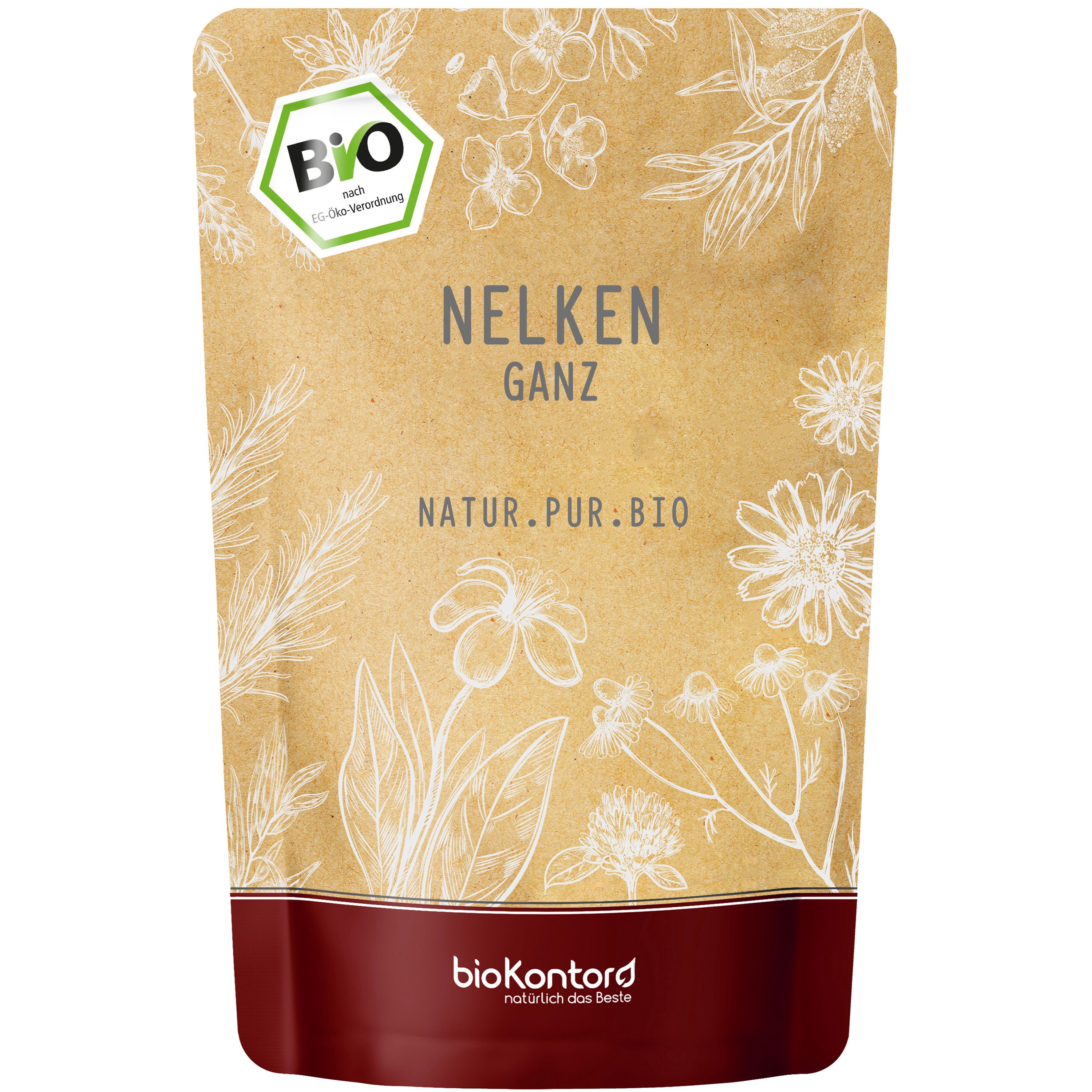 Bio Nelken, ganze Nelkenblüten getrocknet, intensiv würzig 250 g