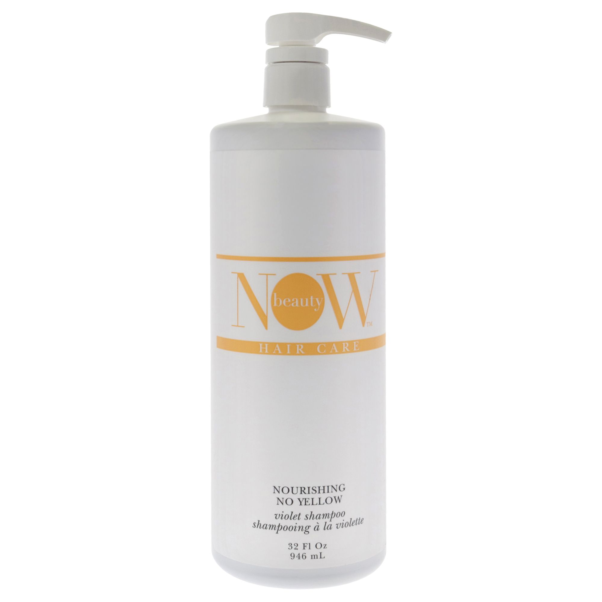 Nourishing No Yellow Shampoo by NOW Beauty for Unisex 946,37 ml