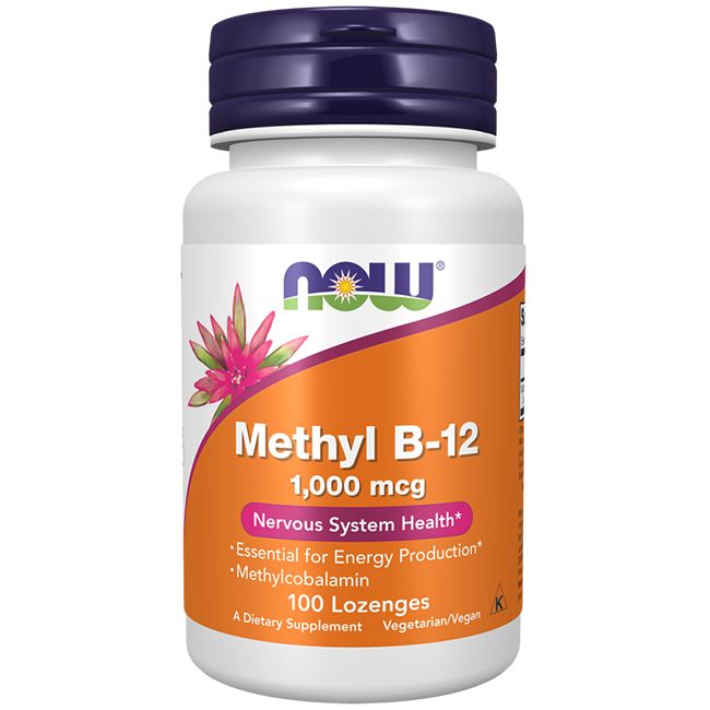 Now Foods Methyl-B-12 1000 mcg 100 Pc