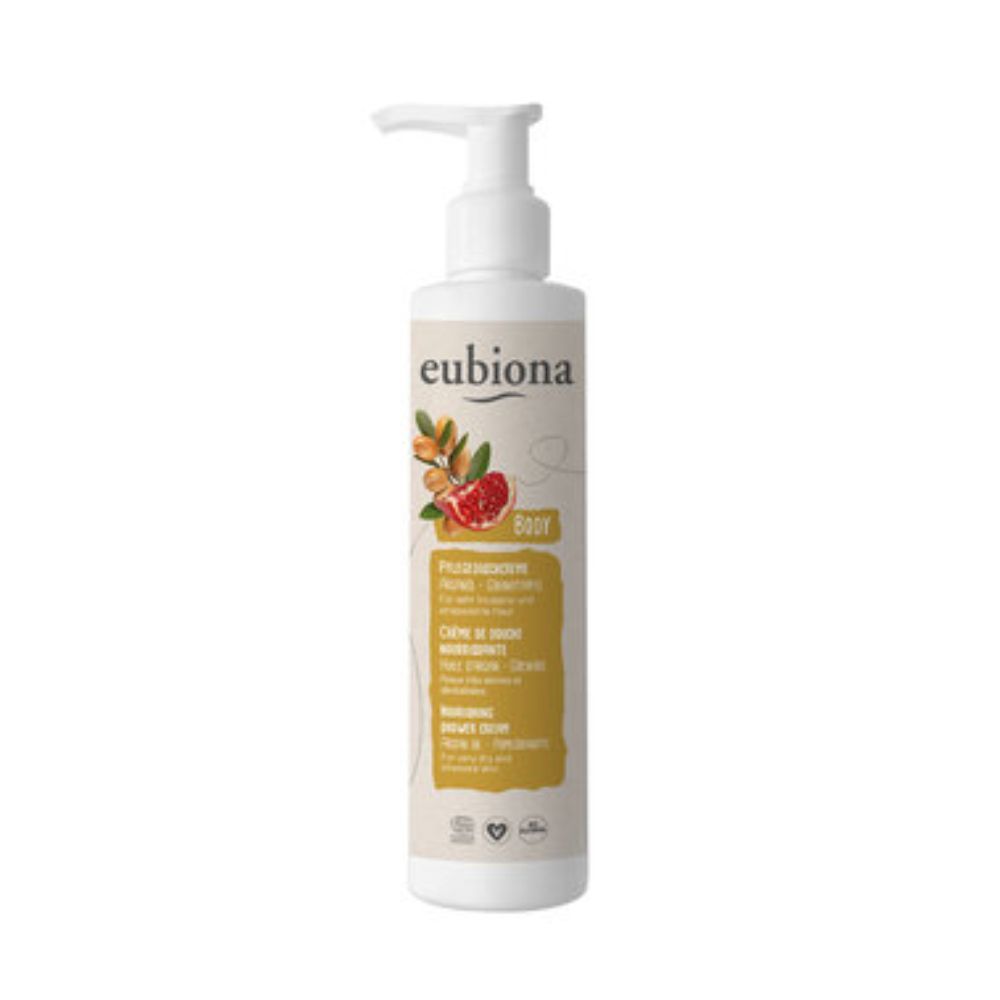 Eubiona Pflegeduschcreme Arganöl - Granatapfel 200 ml Duschgel