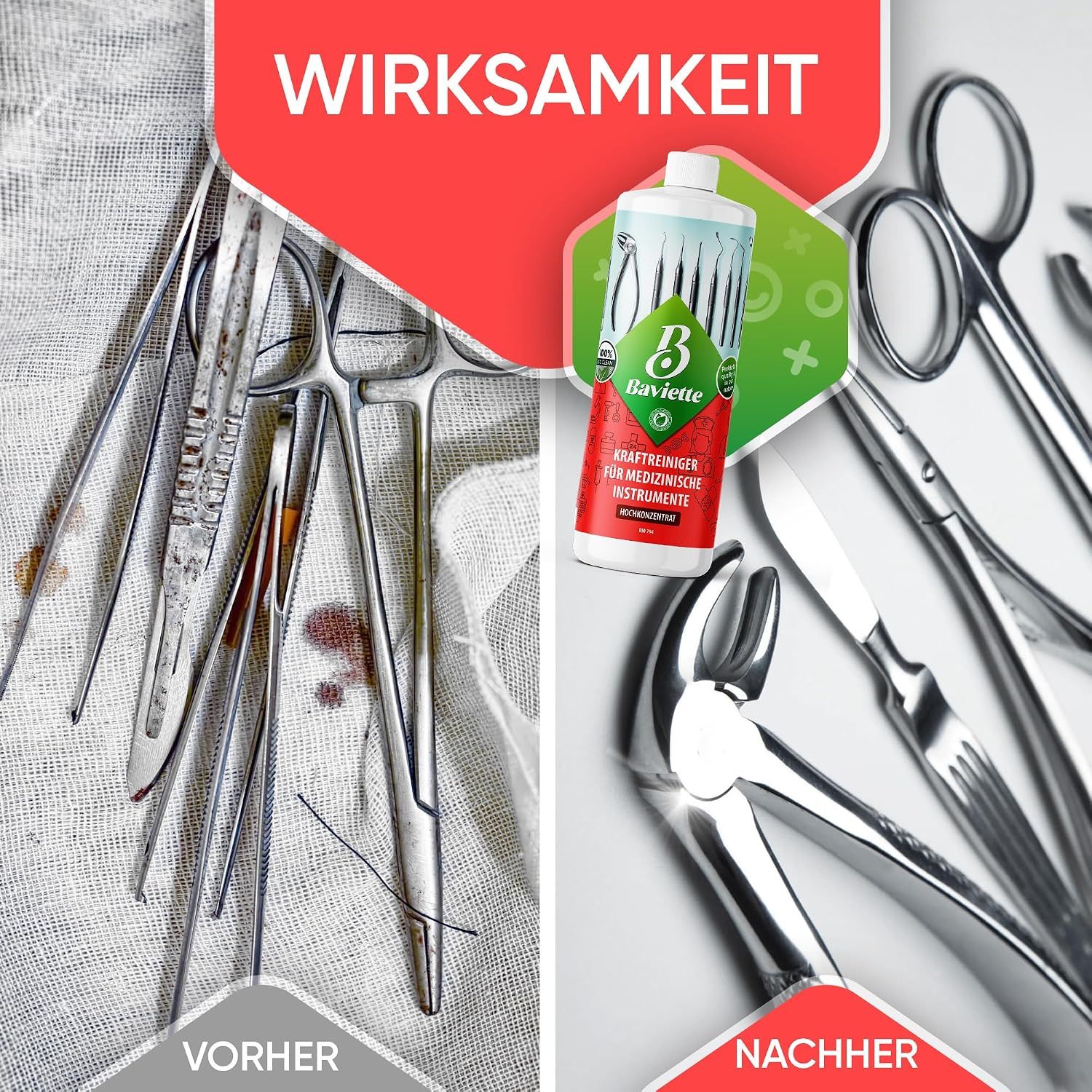 Baviette Spezialreiniger für empfindliche Instrumente in Praxis, Labor & Technik