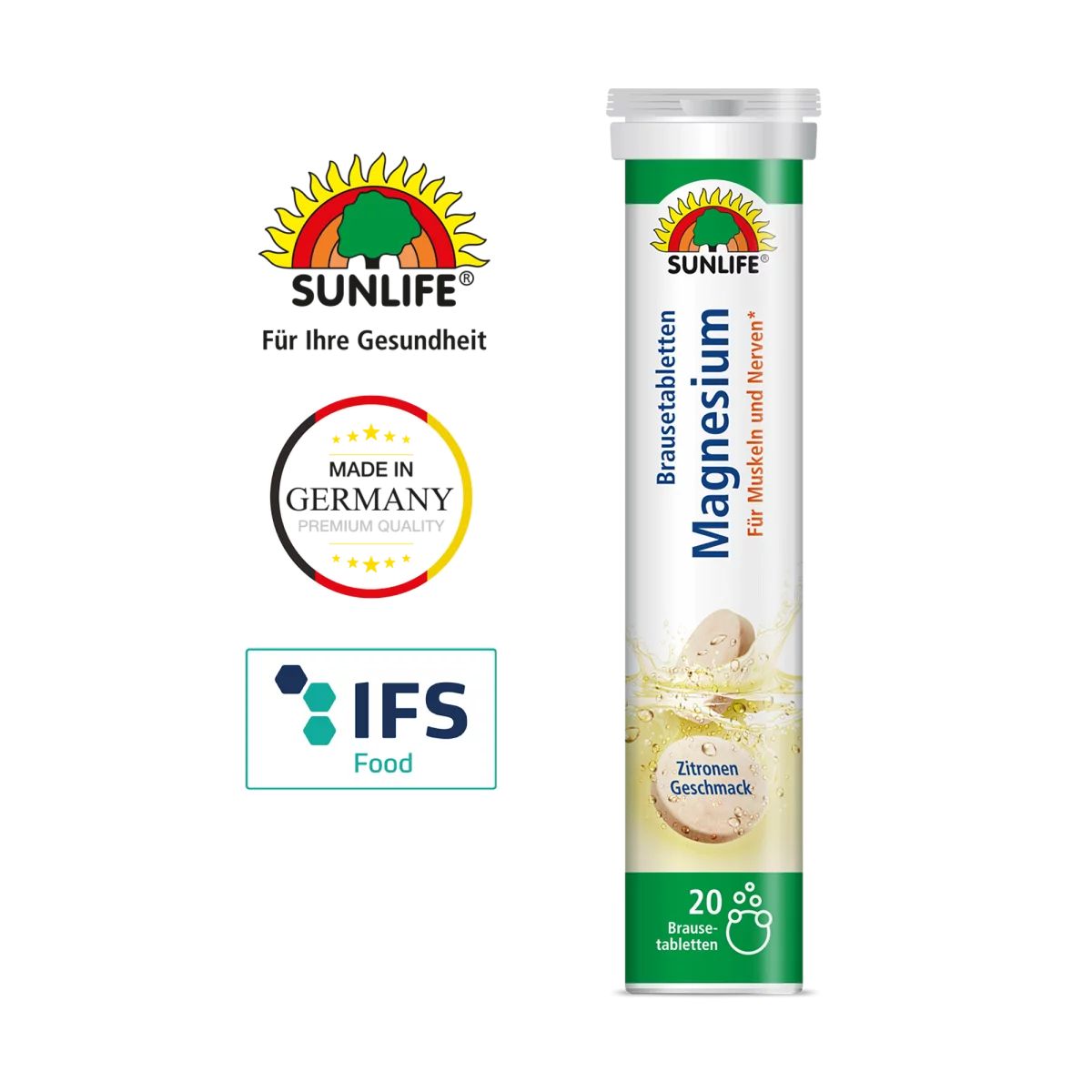 Sunlife Magnesium Brausetabletten