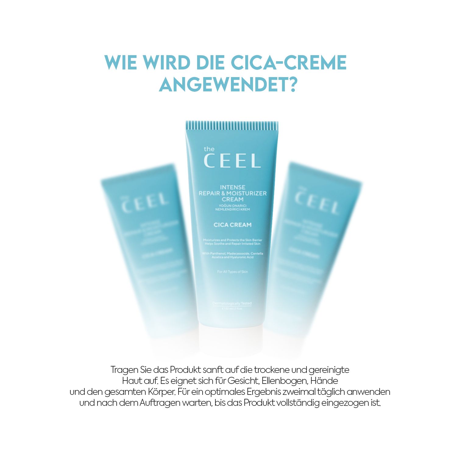 THE CEEL Feuchtigkeits Cica Creme