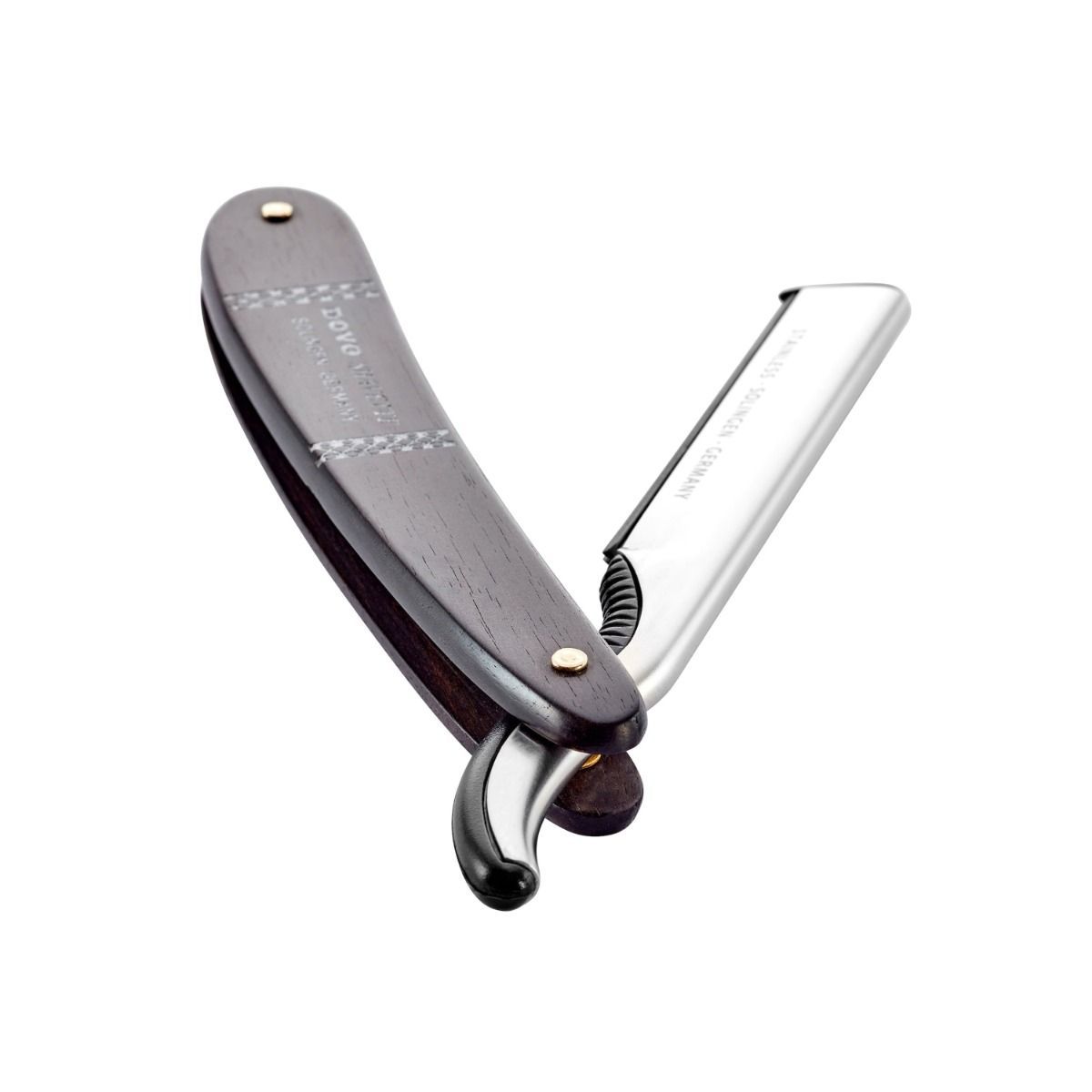 DOVO Solingen  Shavette Ebenholz – Rasiermesser für Wechselklingen