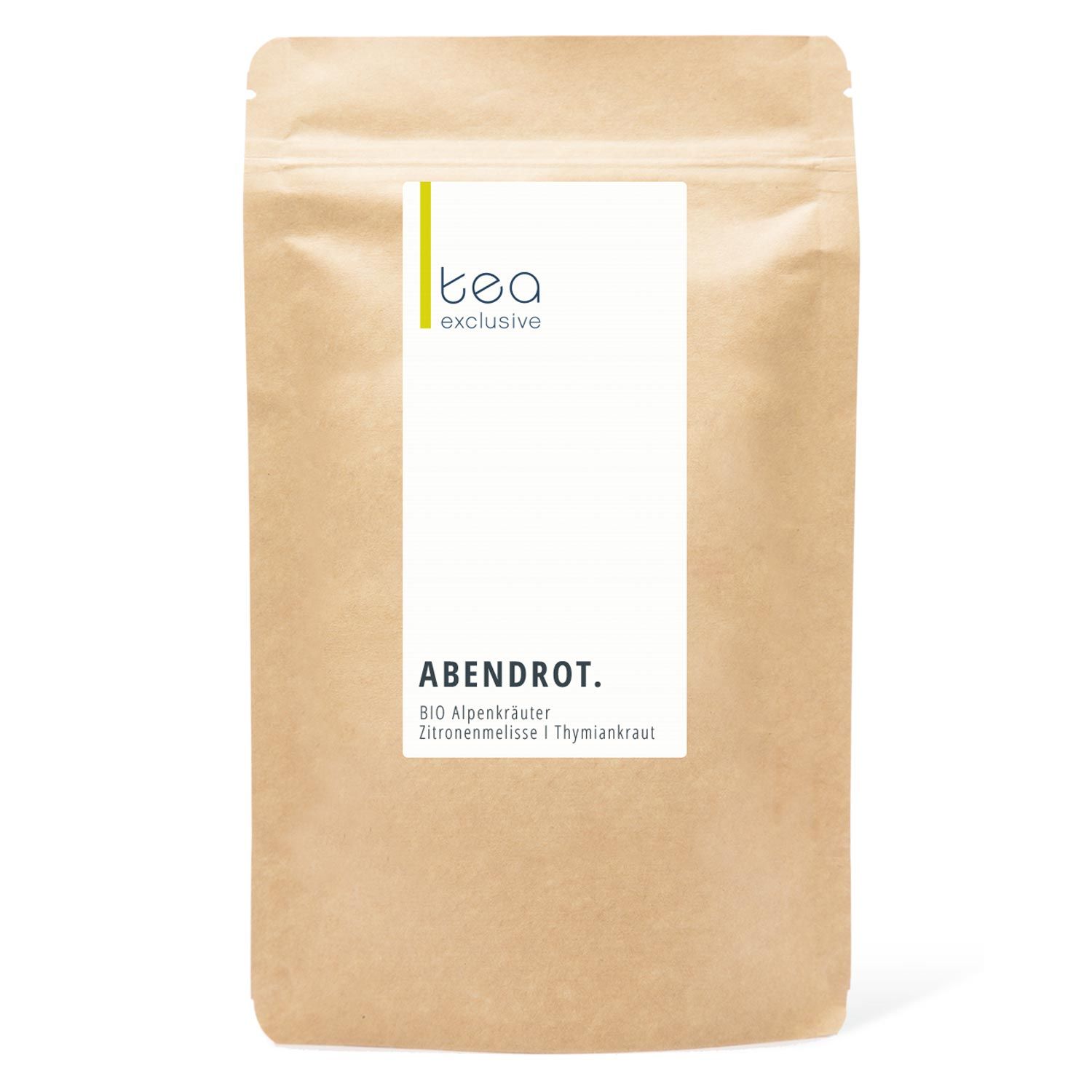 tea exclusive - Abendrot bio Tee Alpenkräute