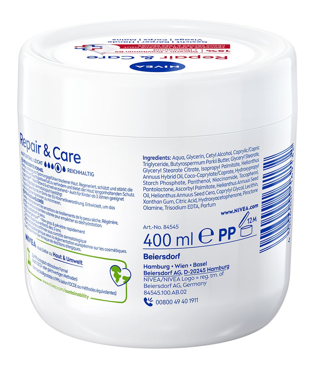 NIVEA Repair & Care Intensive Pflege Creme