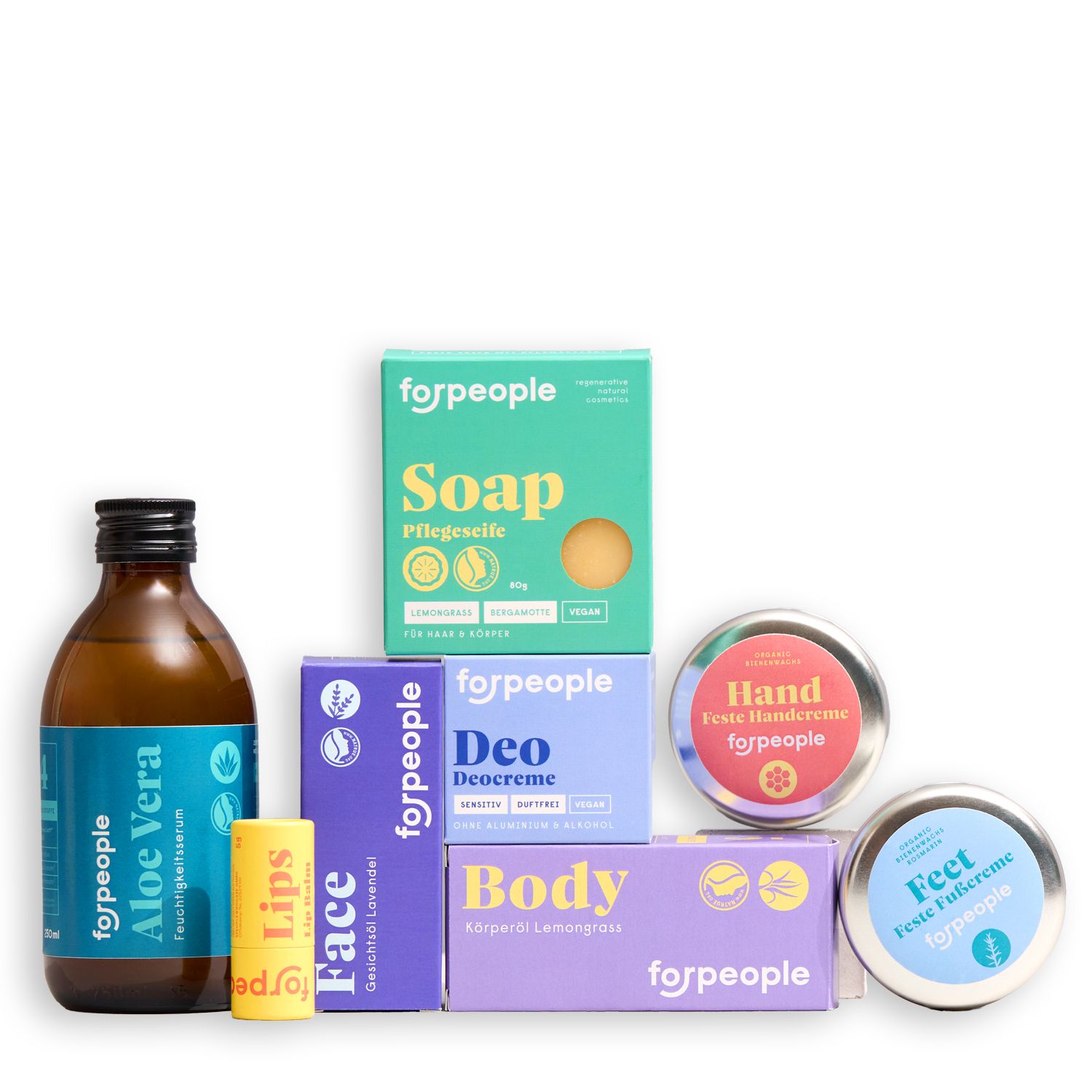 forpeople - Rundum Pflege Set - Naturkosmetik