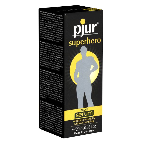 pjur® SUPERHERO *Delay Serum* for men, hochkonzentriertes Verzögerungs-Serum für Männer