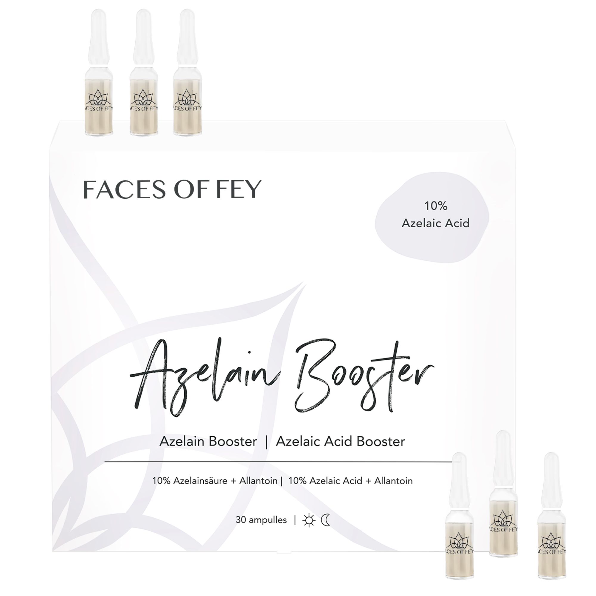FACES OF FEY 10% Azelain Booster Ampullen