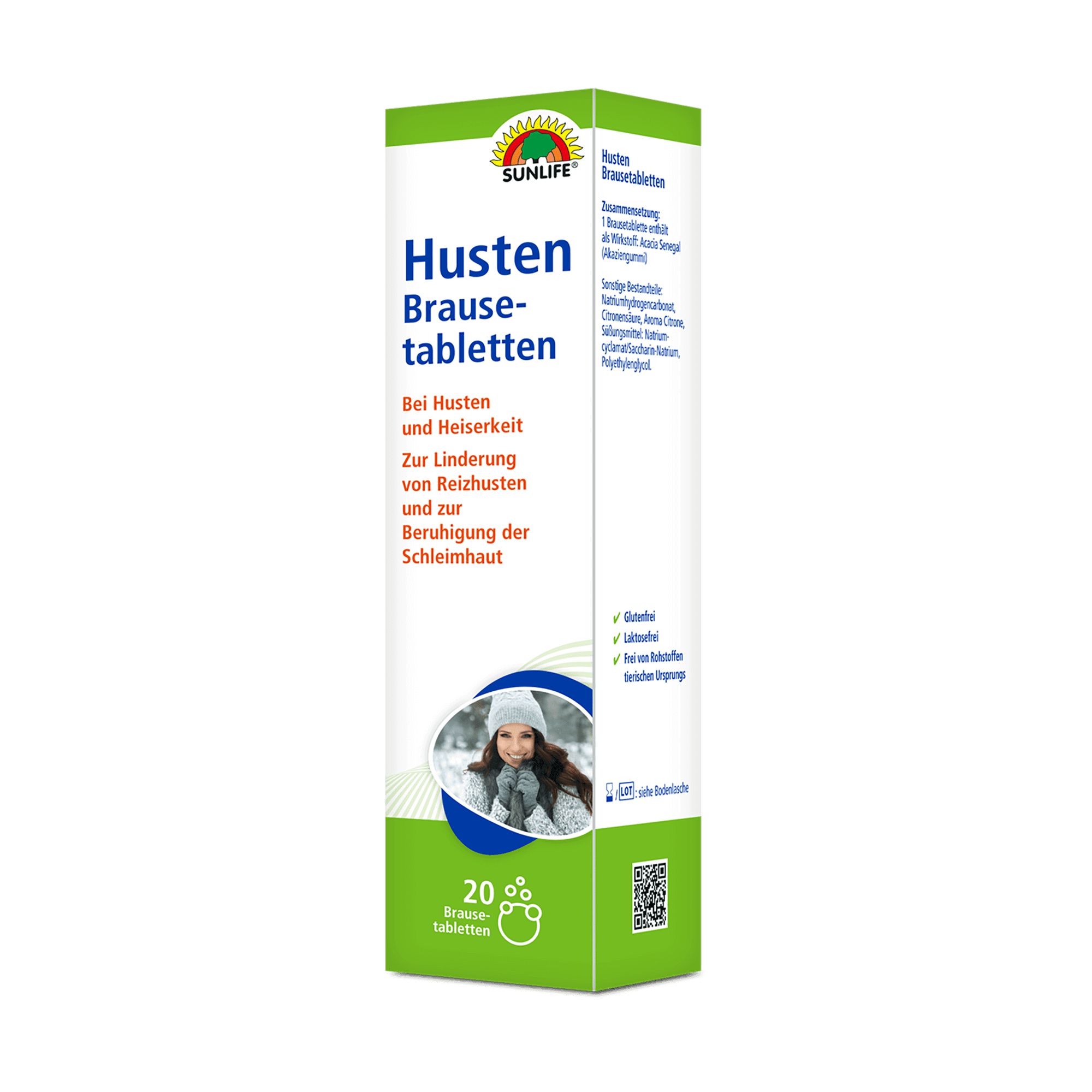 SUNLIFE® Husten Brausetabletten