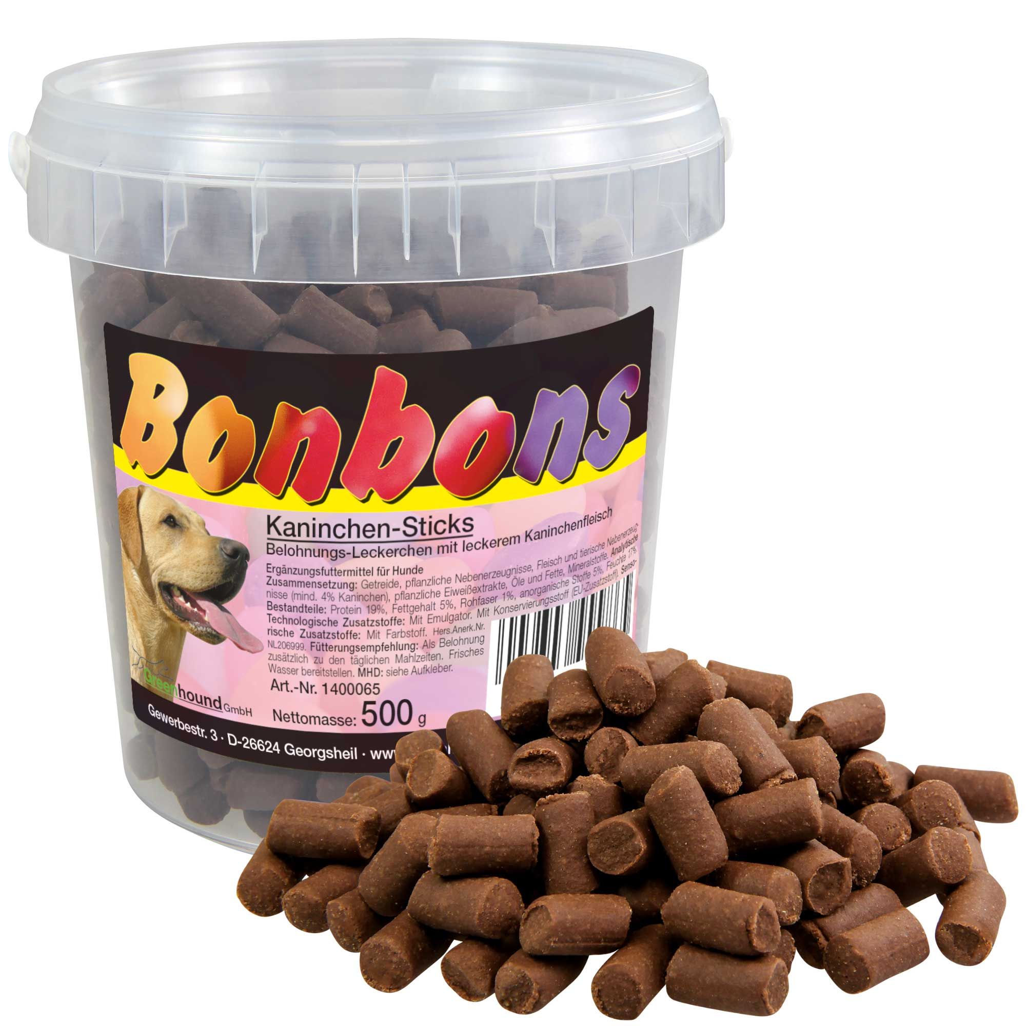 Schecker Hundeleckerli - Hundebonbons mit Kaninchen 3x500 g