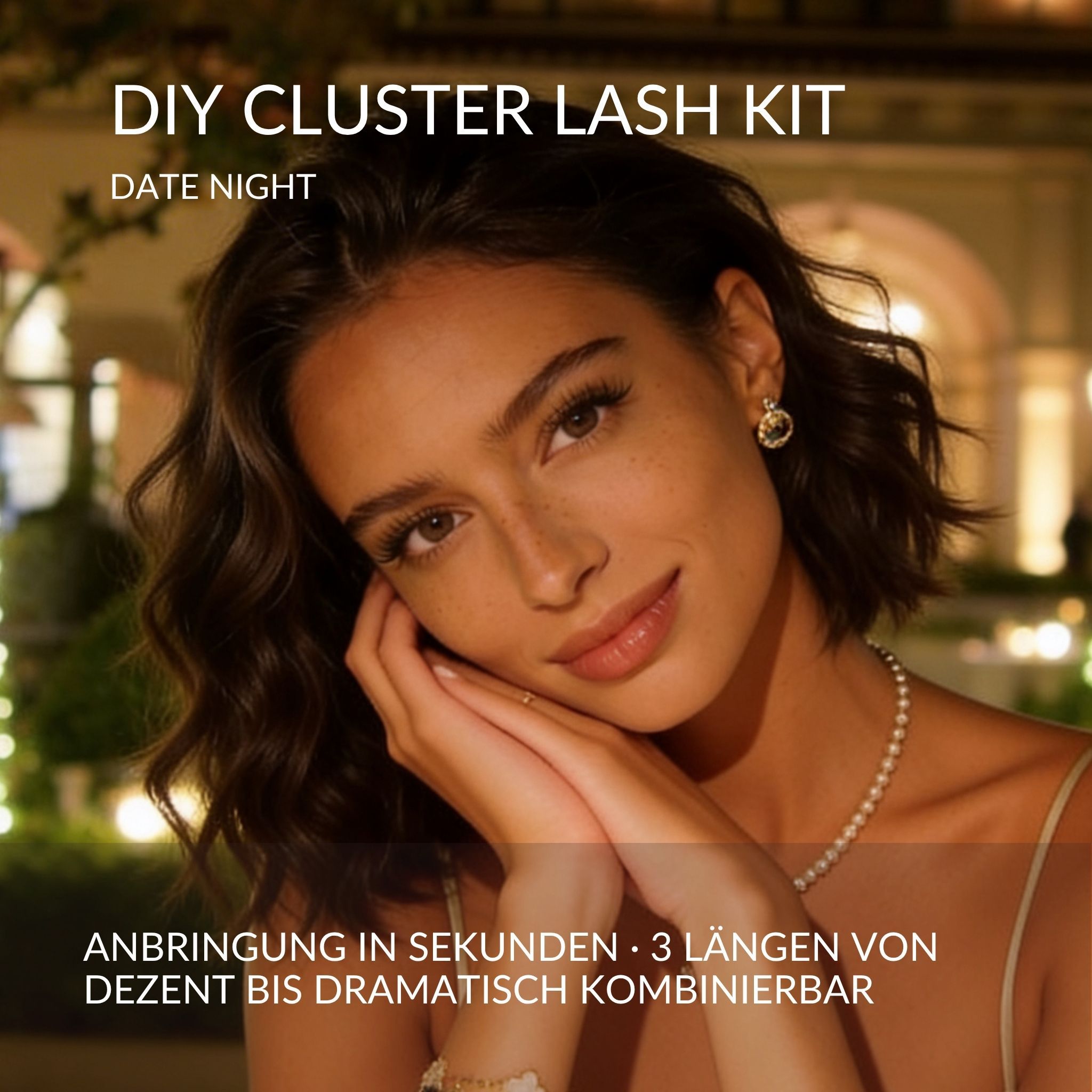 fleeky Pre Glued  Glam Press on Lashes – Date Night