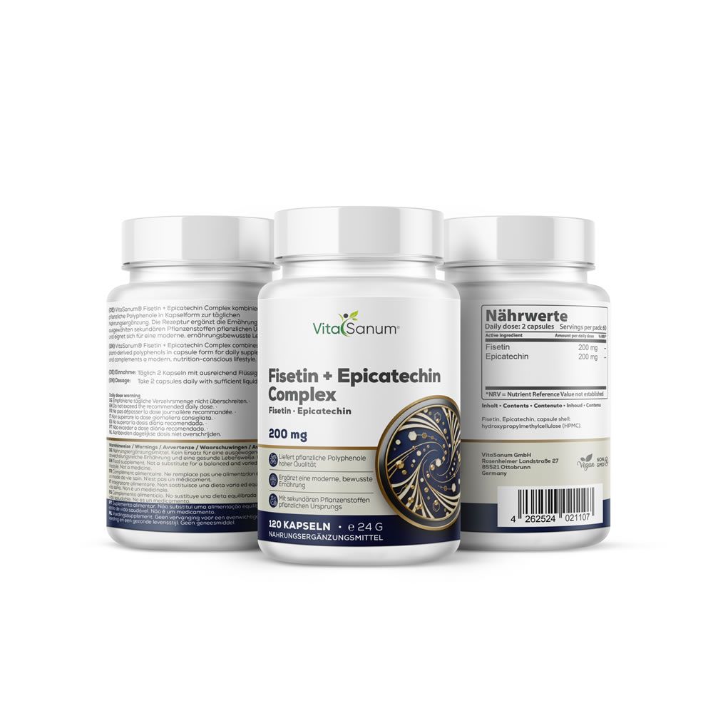 VitaSanum® Fisetin + Epicatechin Complex