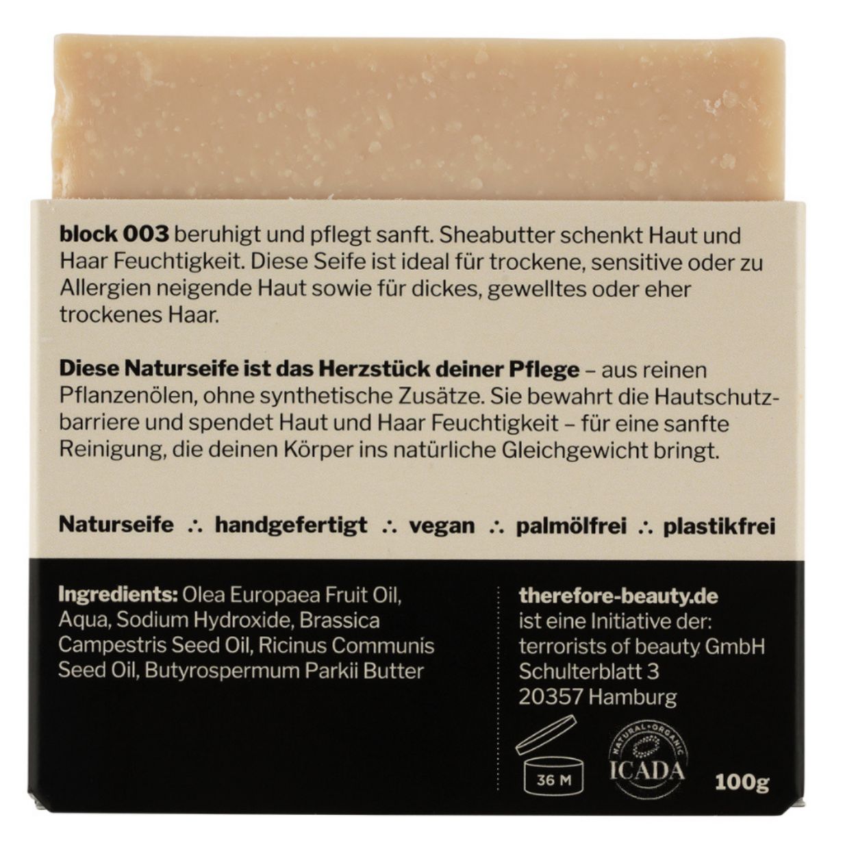 therefore beauty 2-in1-Seife