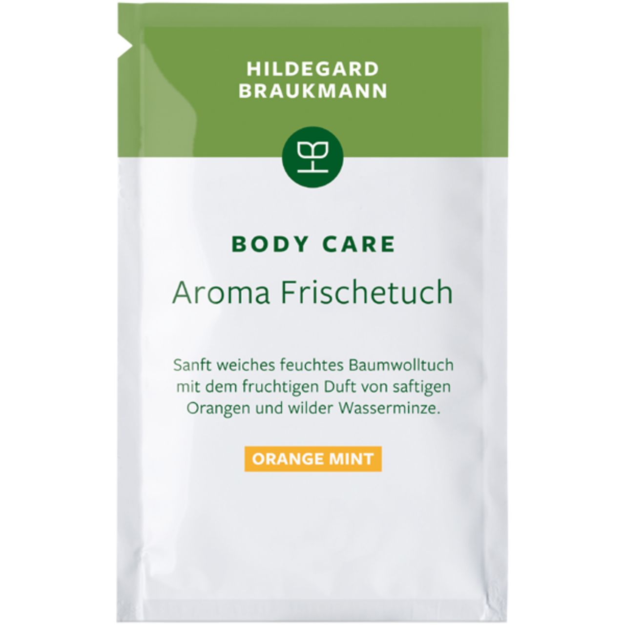 Hildegard Braukmann, Body Care Aroma Frischetücher Orange Mint