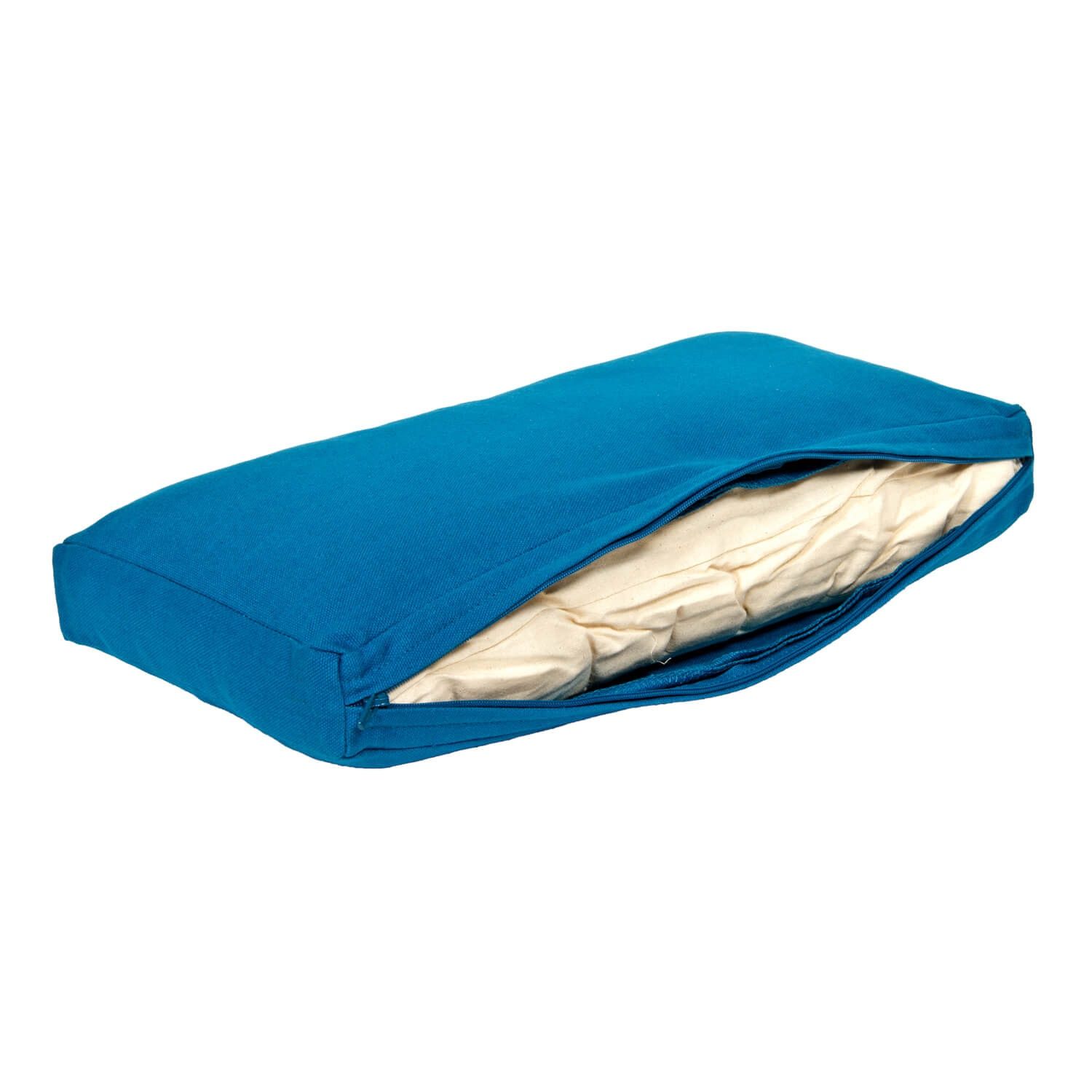 yogabox TriYoga Bolster BASIC - petrol - 37 x 18 x 4 cm
