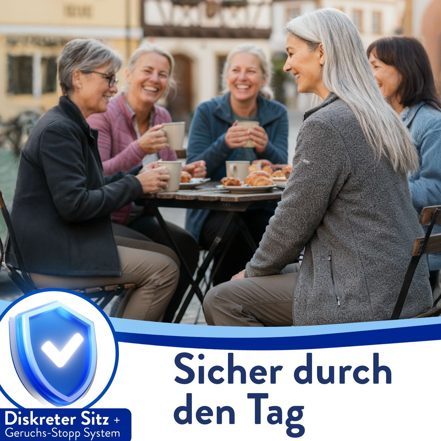 Harmony Care® Lady - saugstarke Inkontinenzeinlagen für Damen – Auslaufschutz & Geruchskontrolle