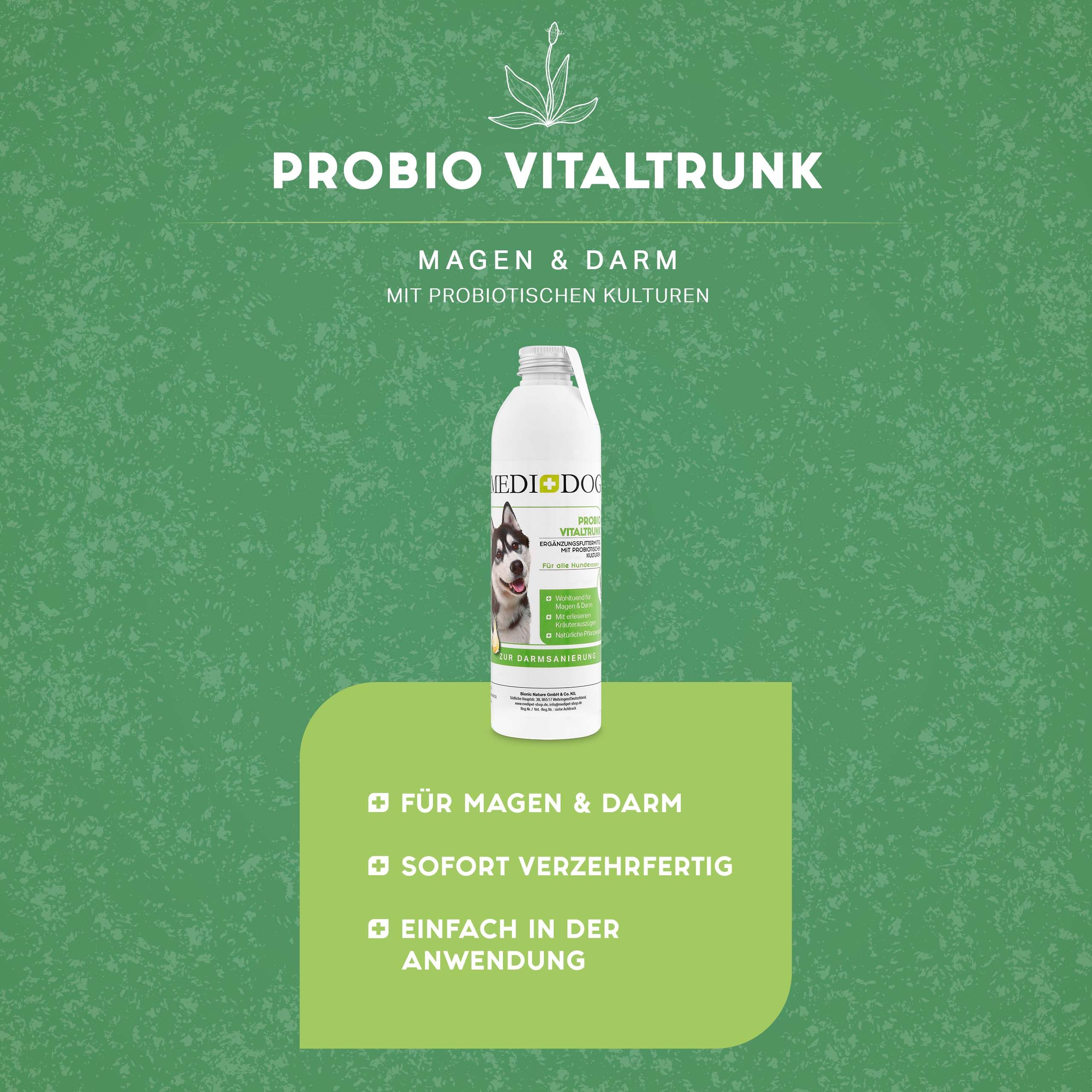 Medidog Probio-Vitaldrunk 250 ml