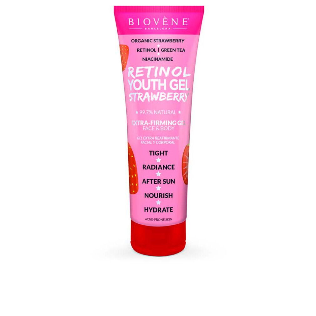 Biovene Retinol Youth Gel Strawberry Extra-Firming Face y Body