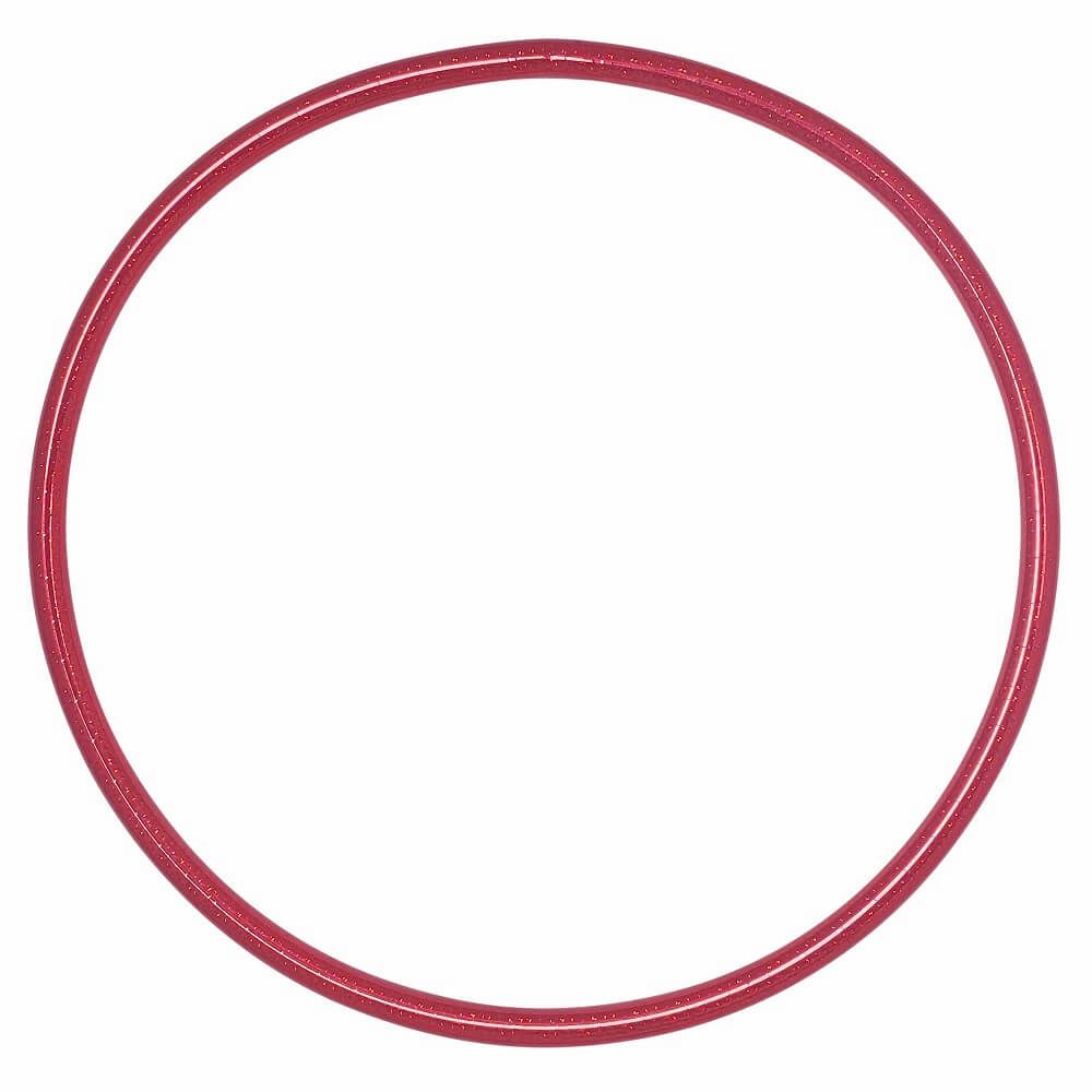 Hoopomania Hologramm Kinder-Hula-Hoop | Ø 60 cm Rot 1 St